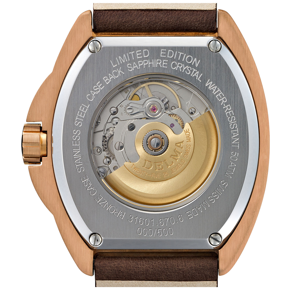 Delma 31601.670.6.041 zegarek męski Shell Star - miniatura 2
