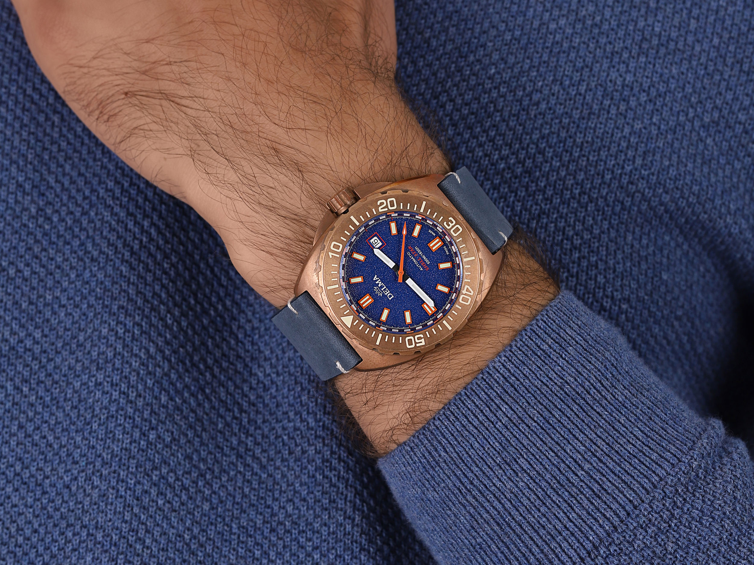 Delma 31601.670.6.048 Shell Star Bronze Limited Edition zegarek klasyczny Shell Star - miniatura 4
