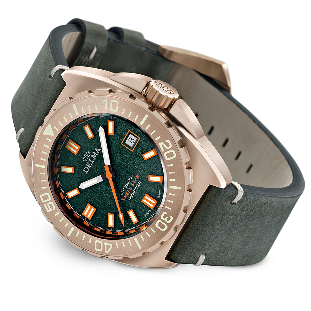 Delma 31601.670.6.148 zegarek klasyczny Shell Star - miniatura 2