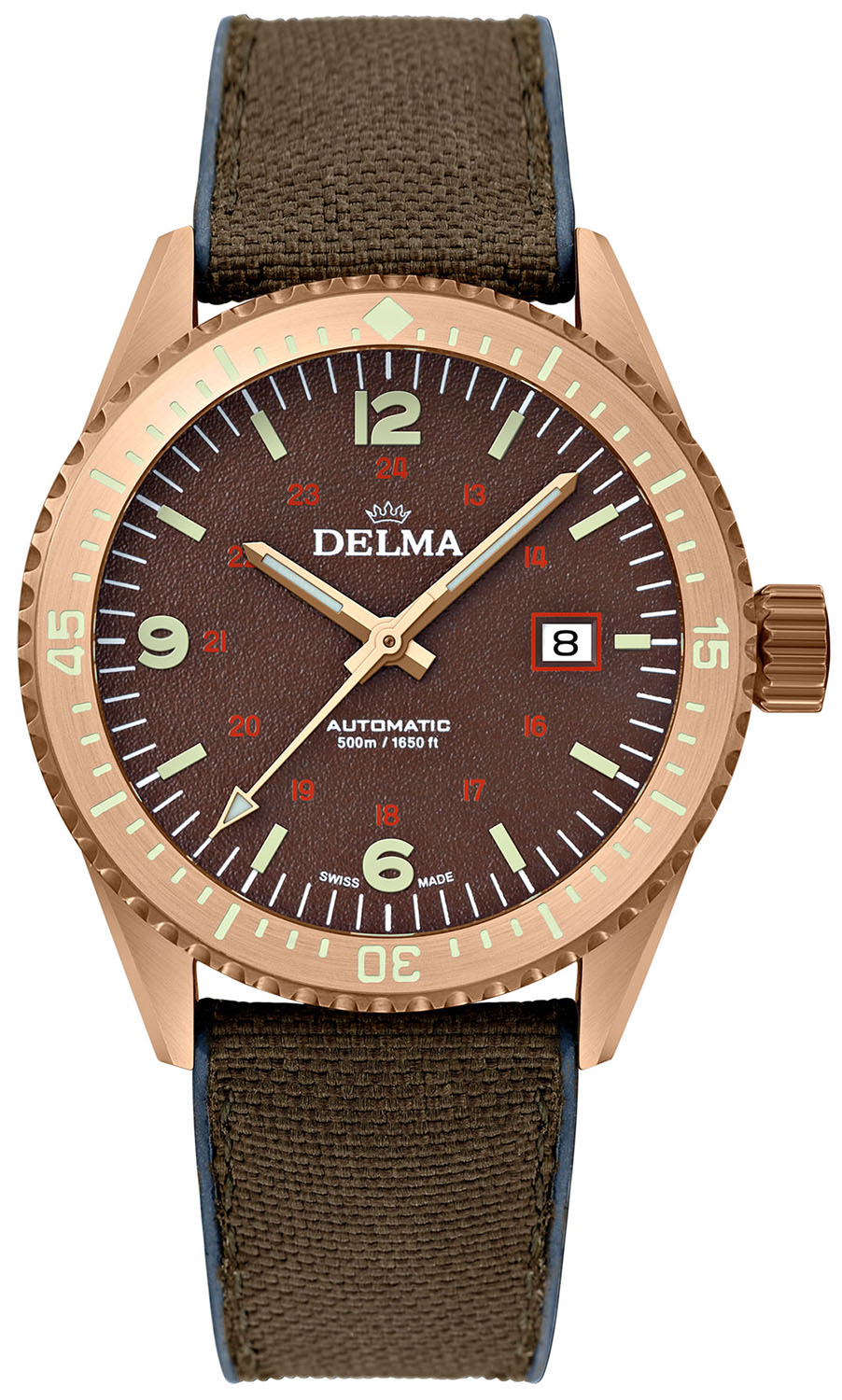 Delma Cayman Bronze Automatic Limited Edition 31601.726.6.104