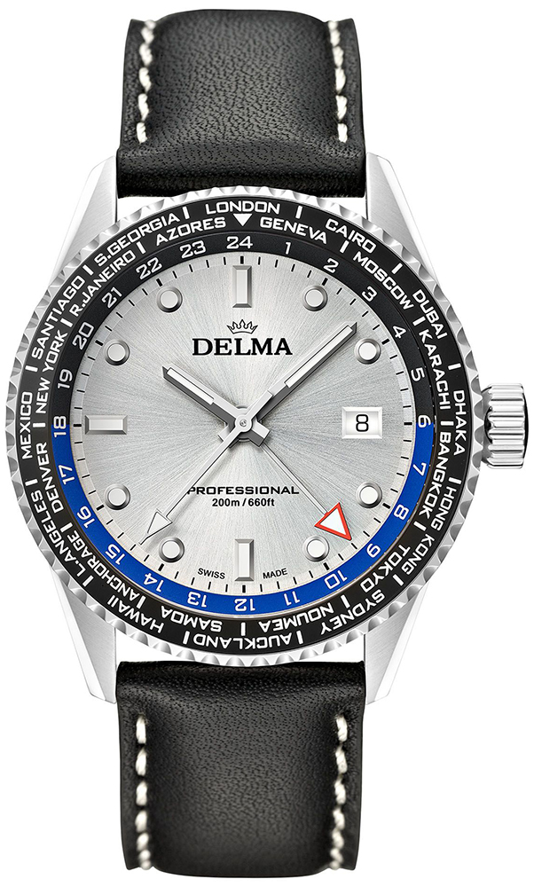 Delma Cayman Worldtimer Quartz 41601.712.6.061