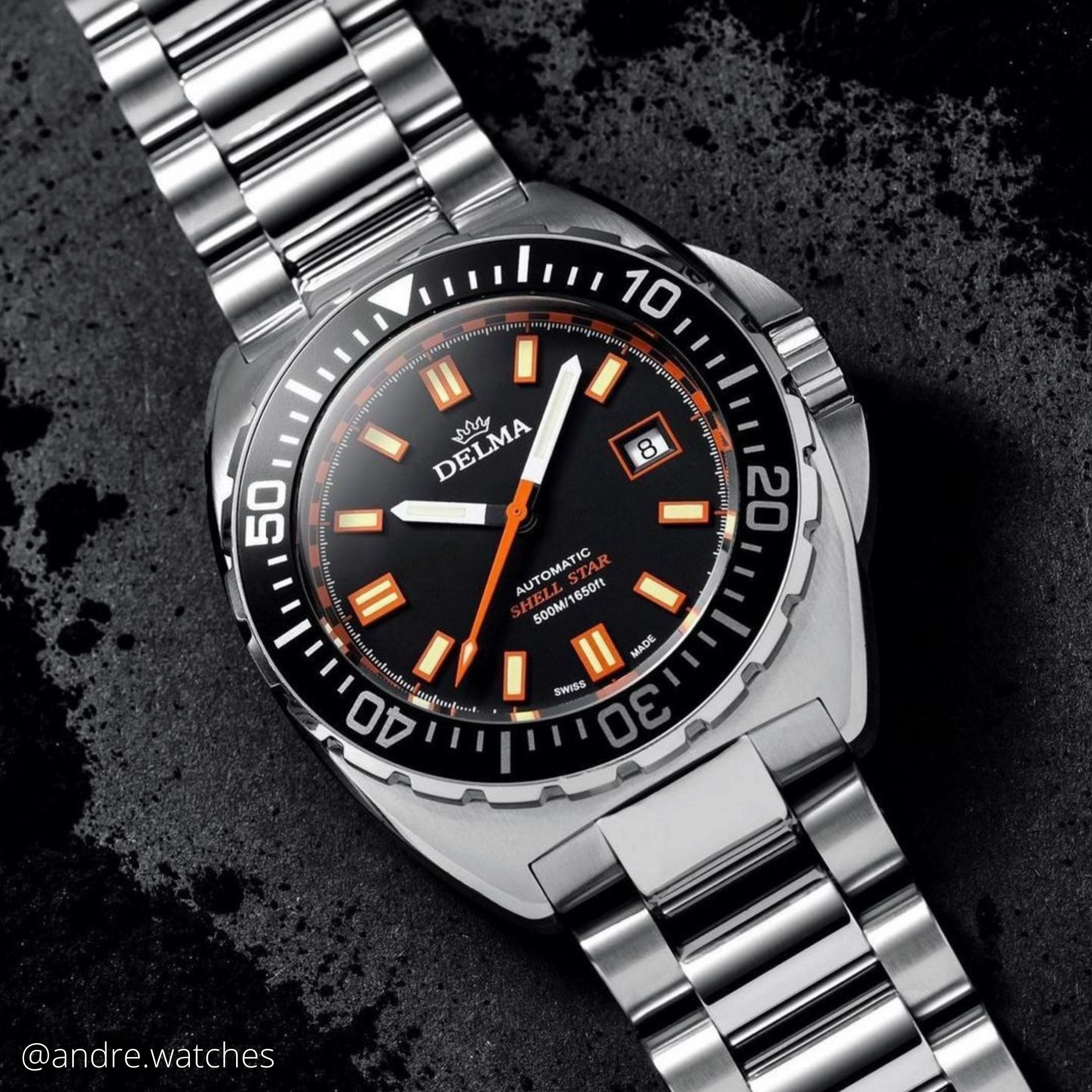 Delma 41701.670.6.031 Shell Star Automatic zegarek klasyczny Shell Star - miniatura 4