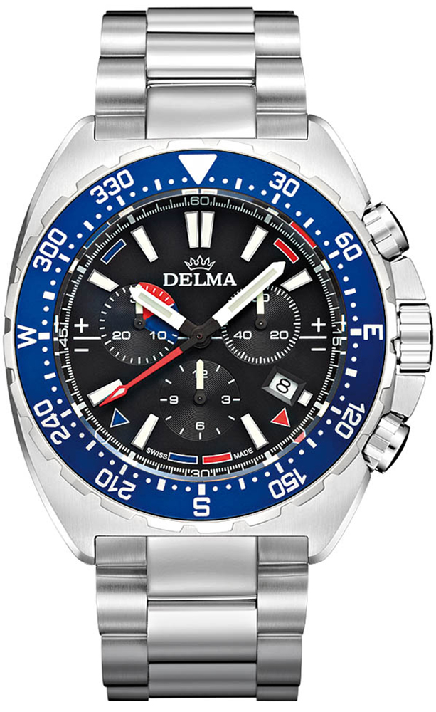 Delma Oceanmaster Tide Chronograph 41701.678.6.048