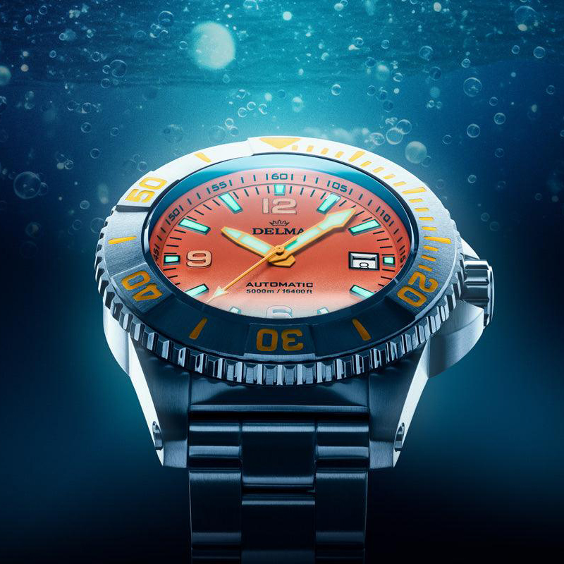 Delma 417017606154 zegarek męski Blue Shark IV - miniatura 2