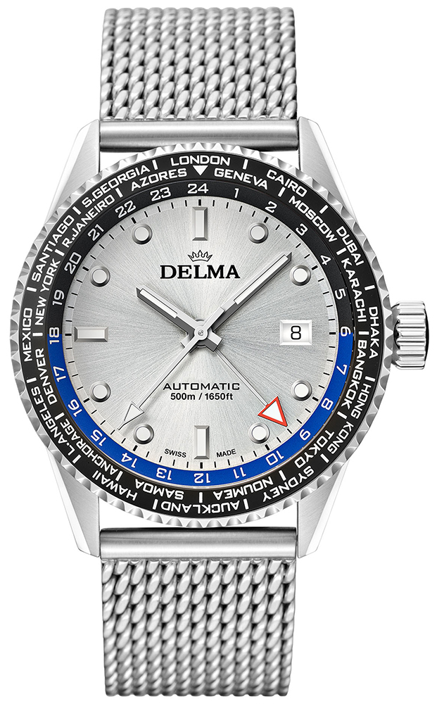 Delma Cayman Worldtimer Automatic 41801.710.6.061