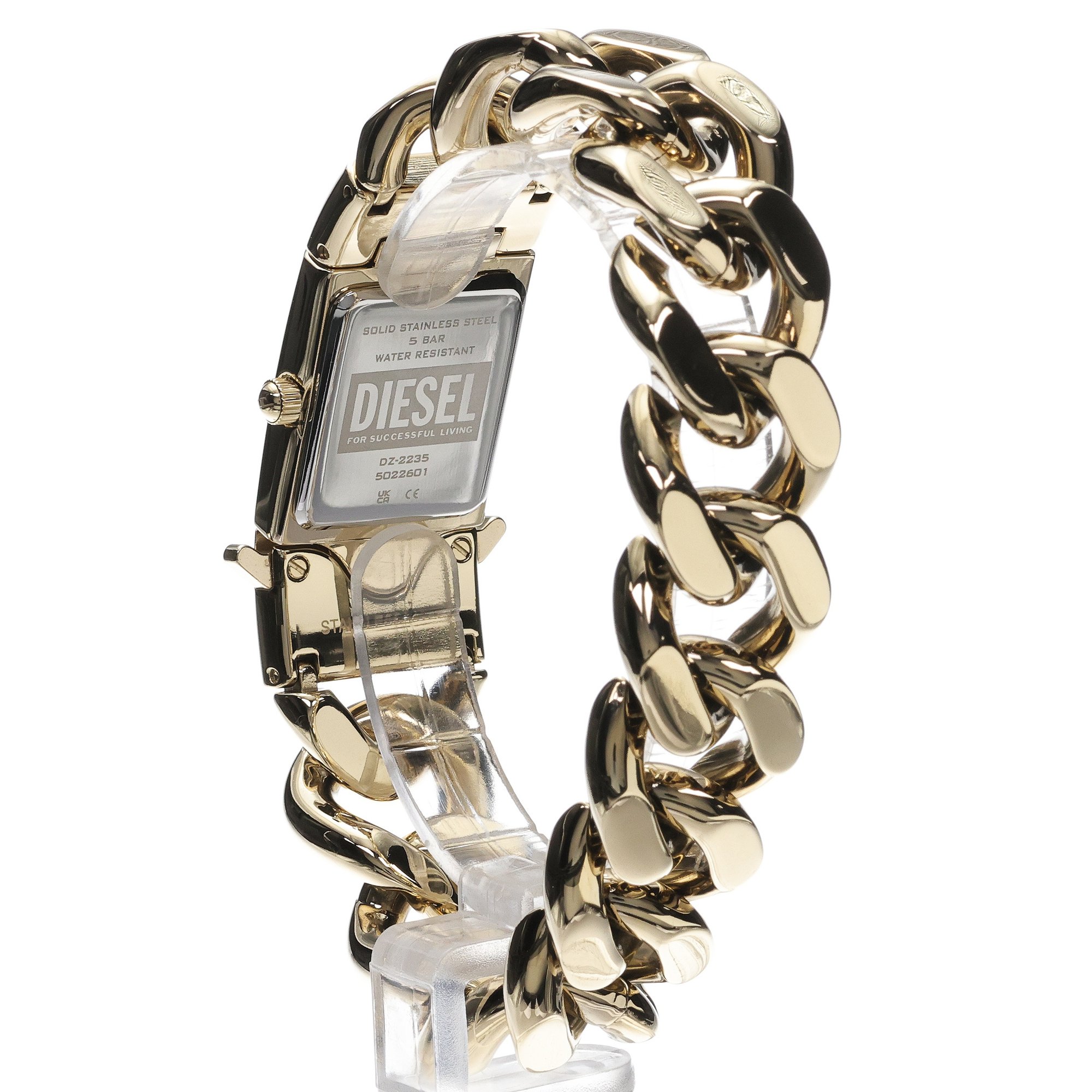 Diesel DZ2235 Closer Diesel fashion-modowy zegarek złoty - miniatura 4