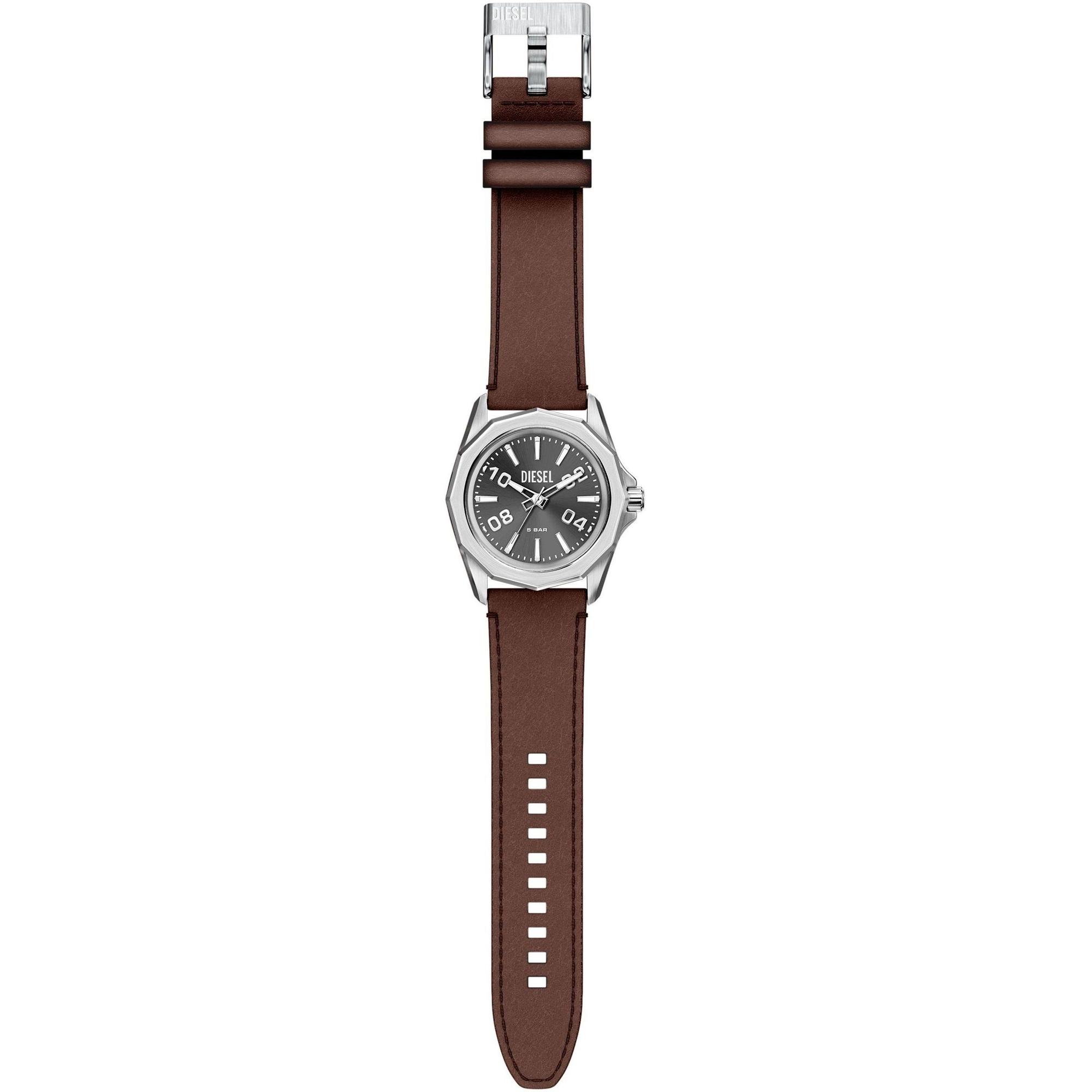 Diesel DZ2240 Stinger Męskie fashion-modowy zegarek srebrny - miniatura 7