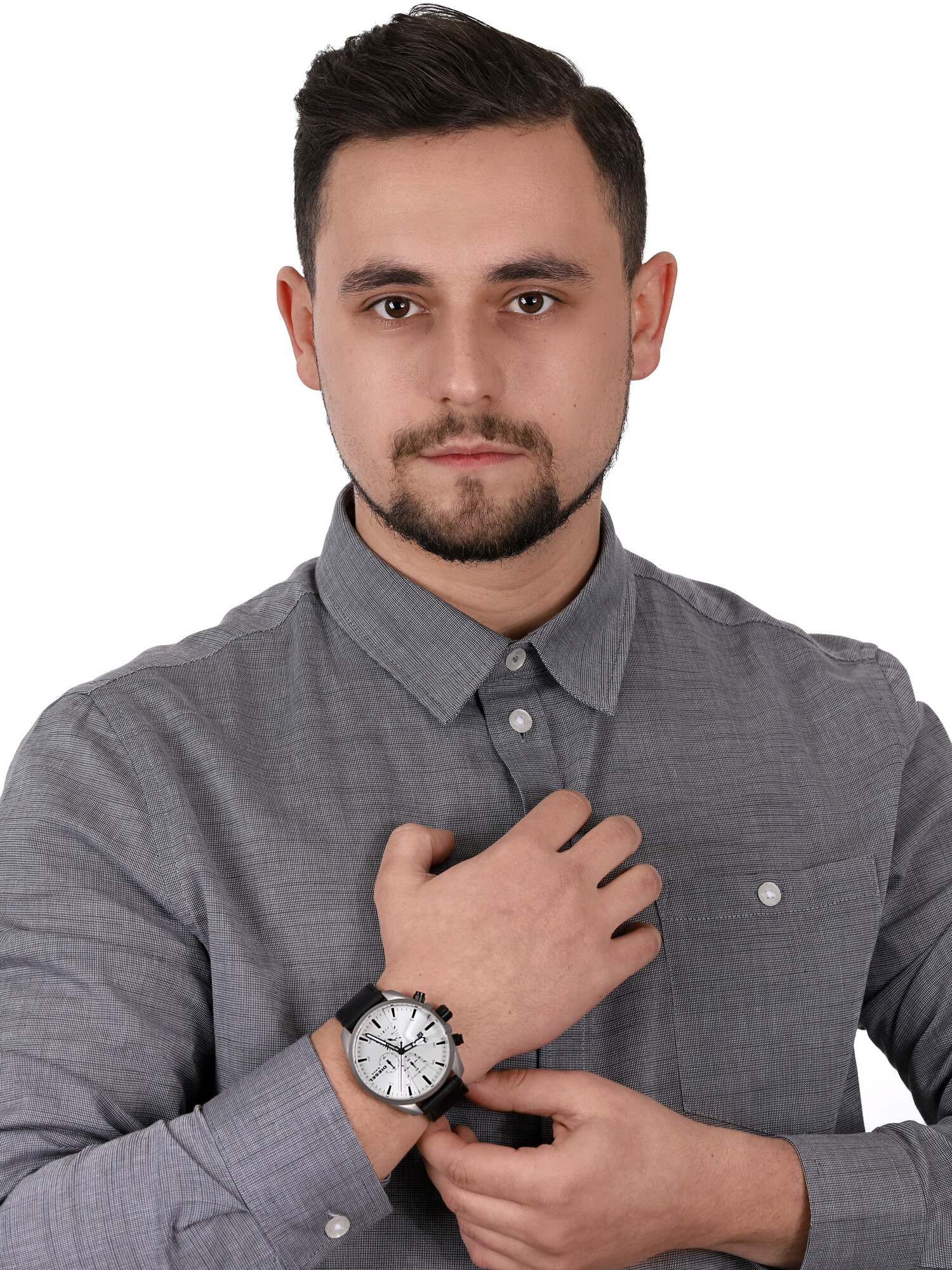 Diesel DZ4505 zegarek fashion/modowy MS9 Chrono - miniatura 2