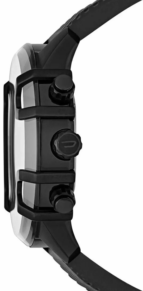 Diesel DZ4520 zegarek czarny sportowy Griffed pasek - miniatura 5