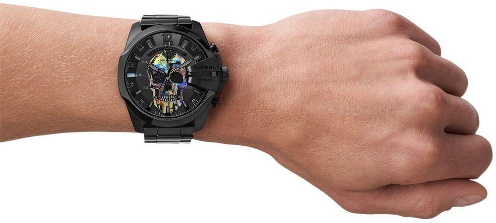 Diesel DZ4582 zegarek czarny fashion-modowy Chief bransoleta - miniatura 4