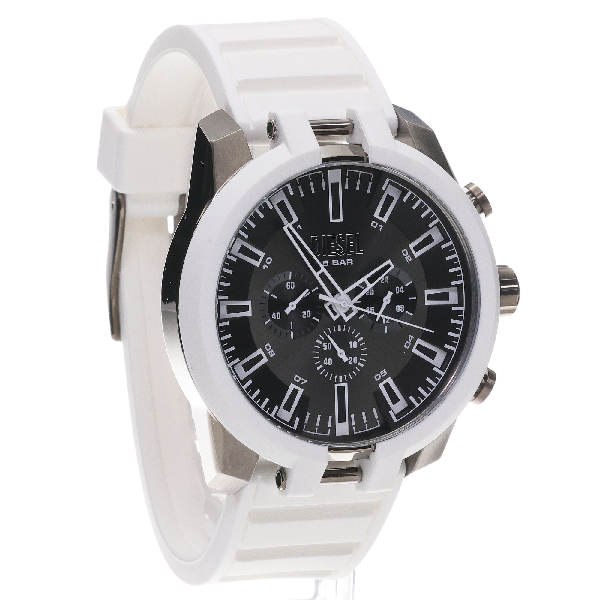 Diesel DZ4631 zegarek szary fashion-modowy Split pasek - miniatura 3