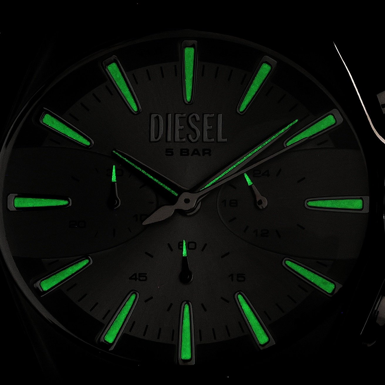 Diesel DZ4694 Stainless Steel D-48 fashion-modowy zegarek srebrny - miniatura 5