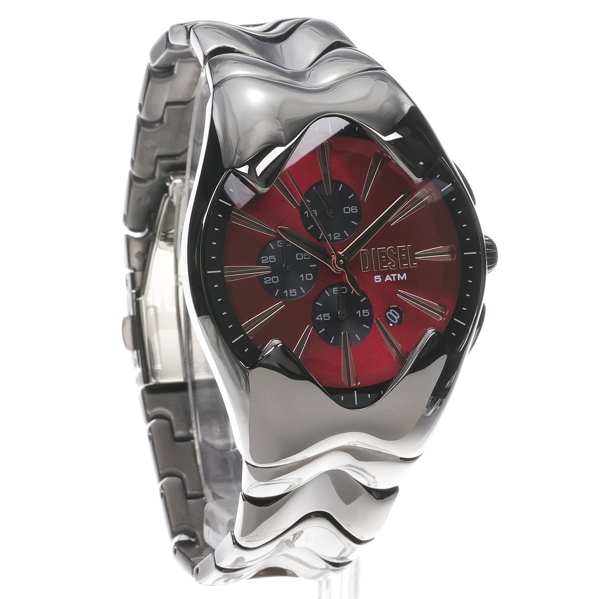 Diesel DZ4713 zegarek szary fashion-modowy Męskie bransoleta - miniatura 3
