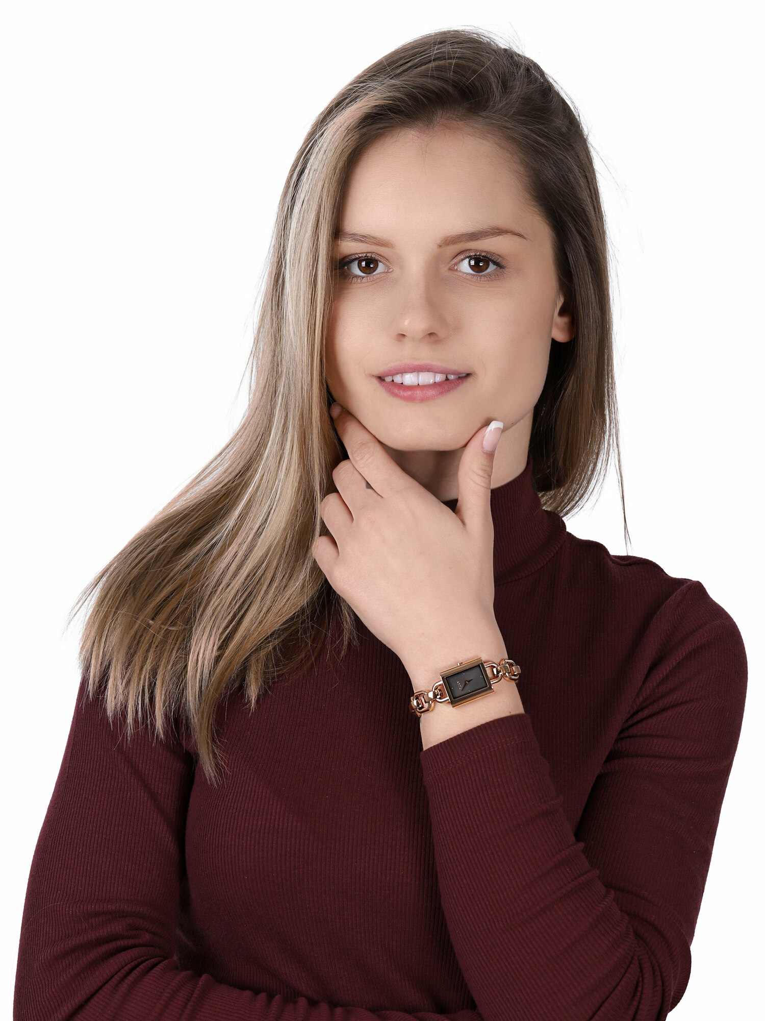 DKNY NY2799 zegarek różowe złoto klasyczny Bransoleta bransoleta - miniatura 2