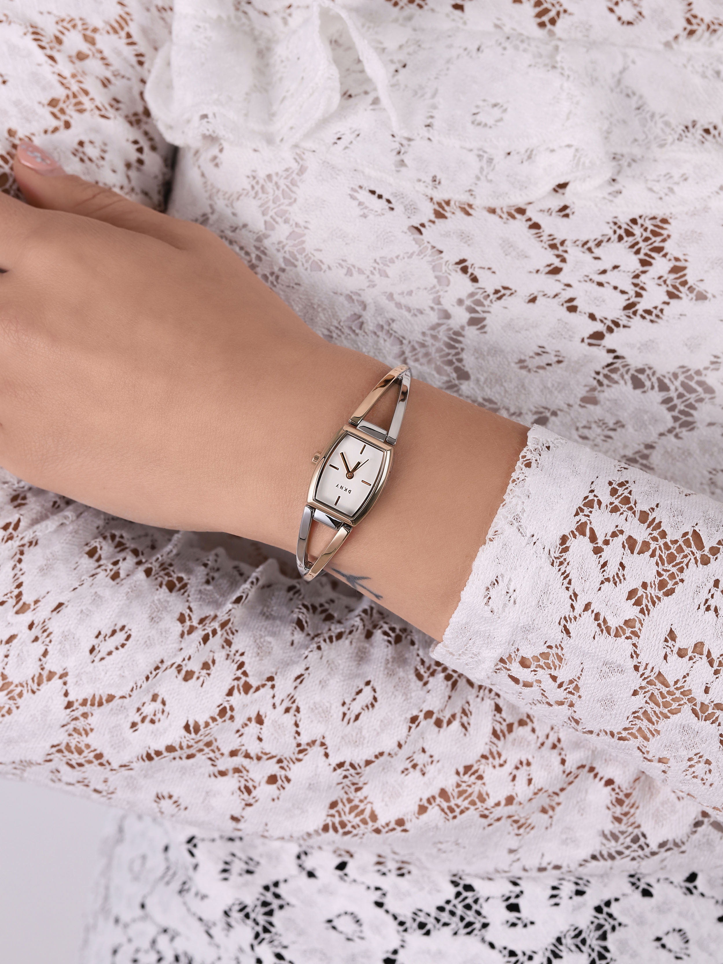 DKNY NY2936 zegarek złoty klasyczny Bransoleta bransoleta - miniatura 3