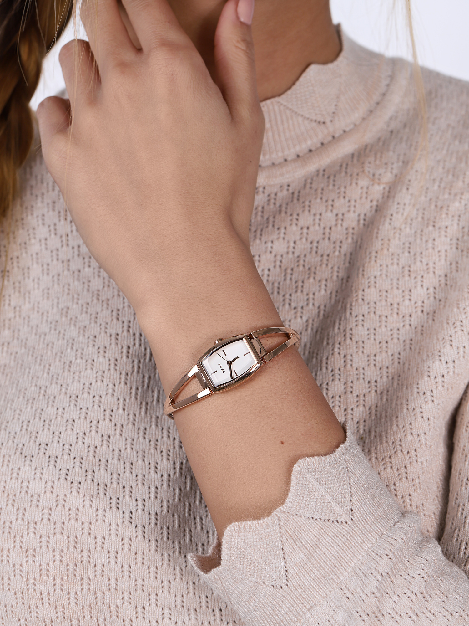 DKNY NY2937 zegarek różowe złoto klasyczny Bransoleta bransoleta - miniatura 3