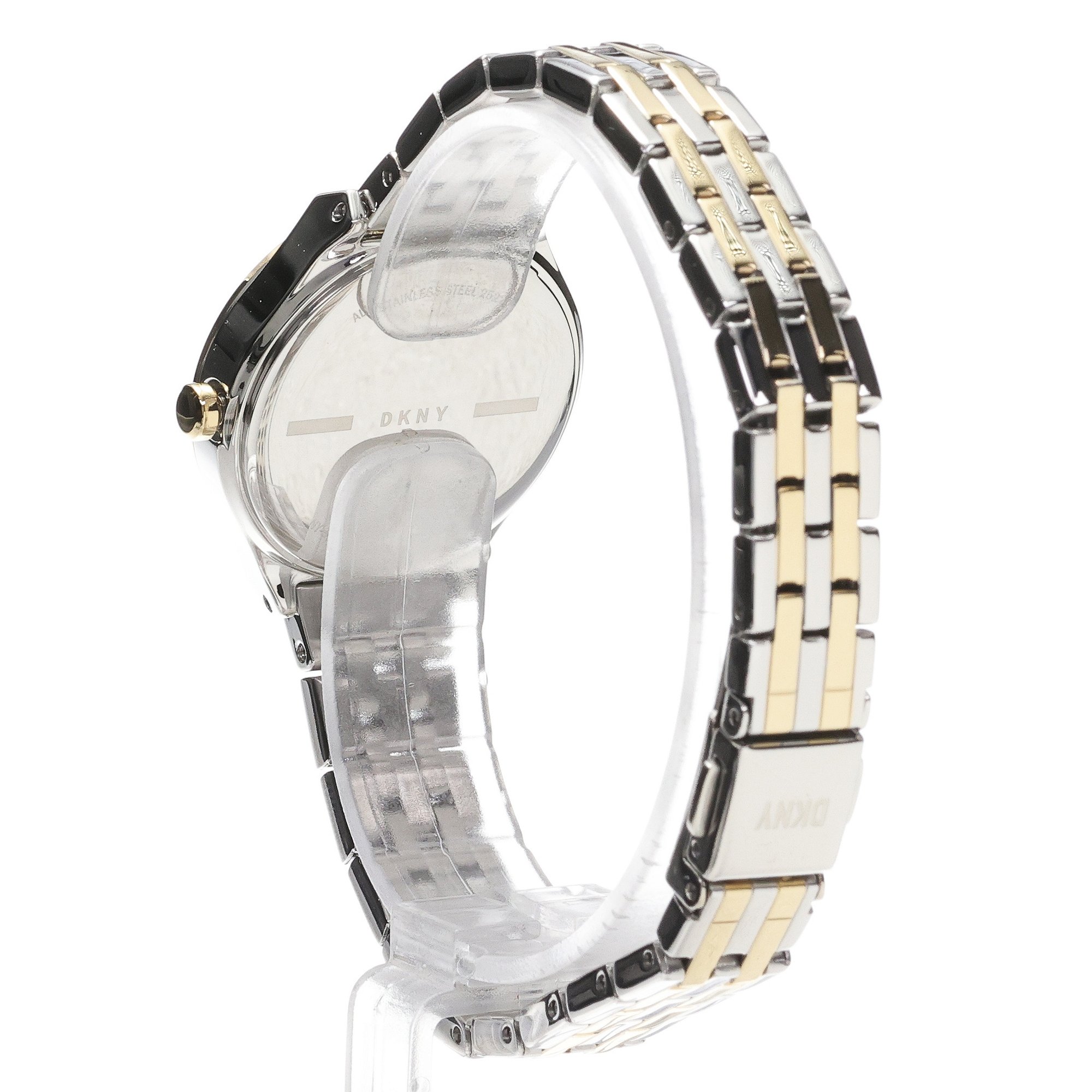 DKNY NY6632 zegarek srebrny klasyczny Bransoleta bransoleta