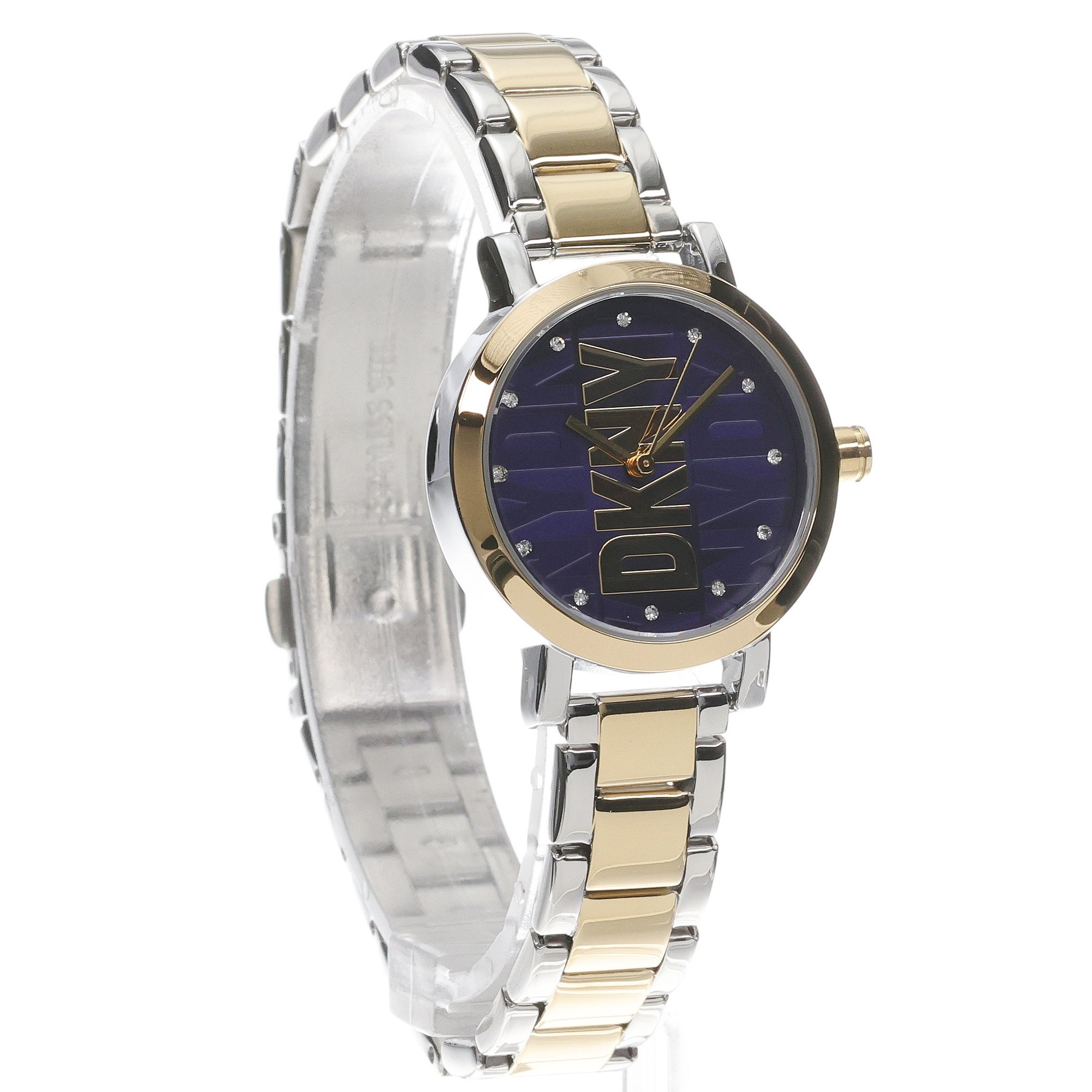 DKNY NY6671 zegarek srebrny klasyczny Bransoleta bransoleta - miniatura 3