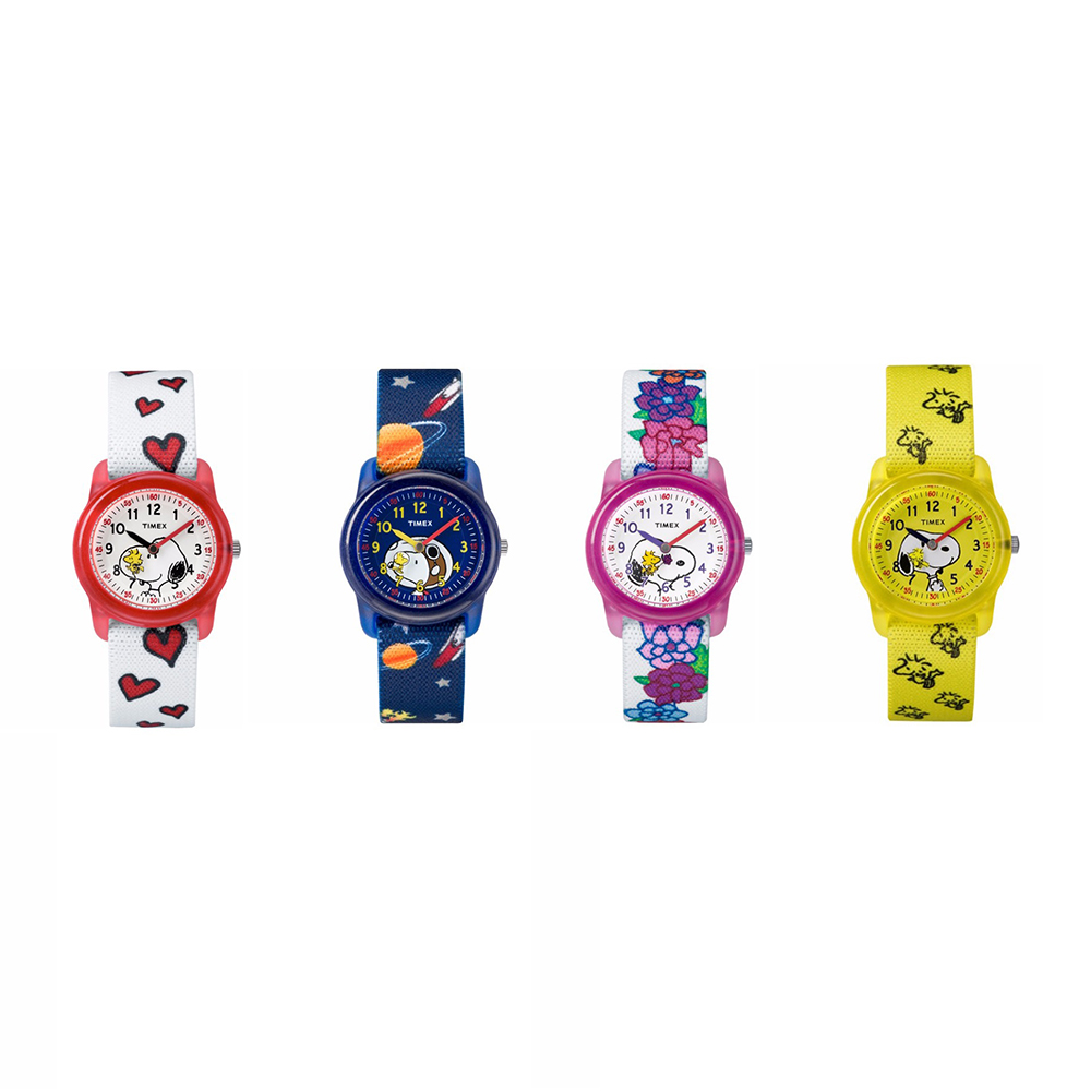 Timex TW2R41600 zegarek czerwony fashion/modowy Dla dzieci pasek