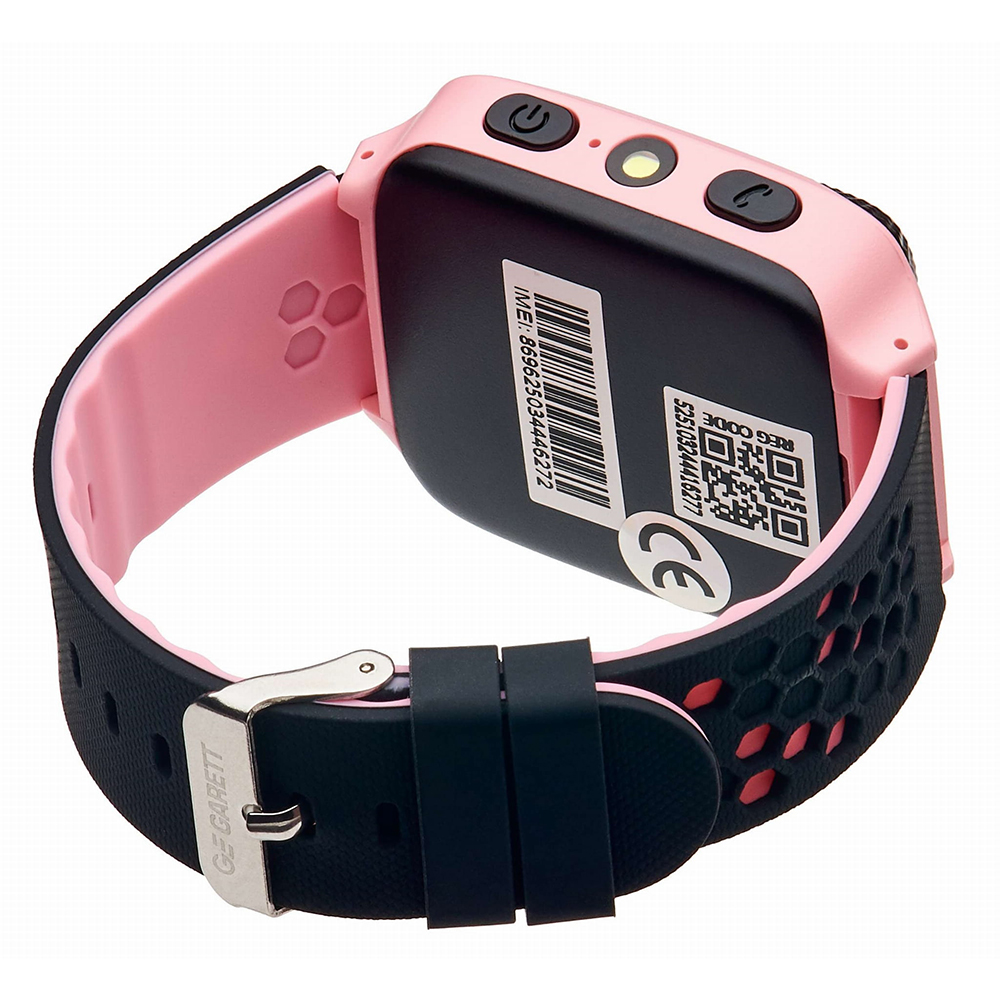 zegarek Garett 5903246282900 Smartwatch Garett GPS Junior 2 Różowy dla dzieci z gps Dla dzieci - miniatura 3