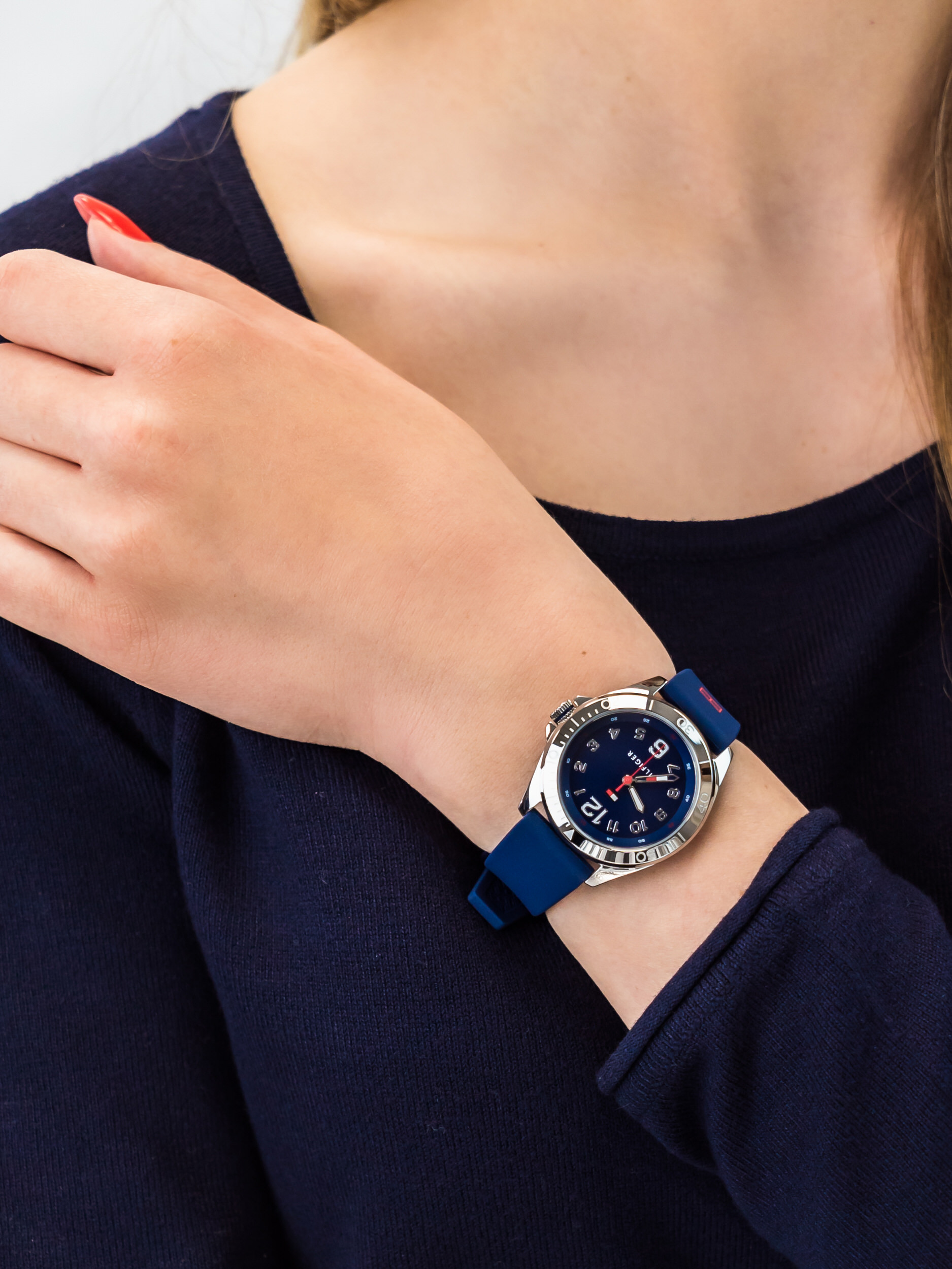 Tommy Hilfiger 1791598 dla dzieci zegarek Damskie pasek - miniatura 5