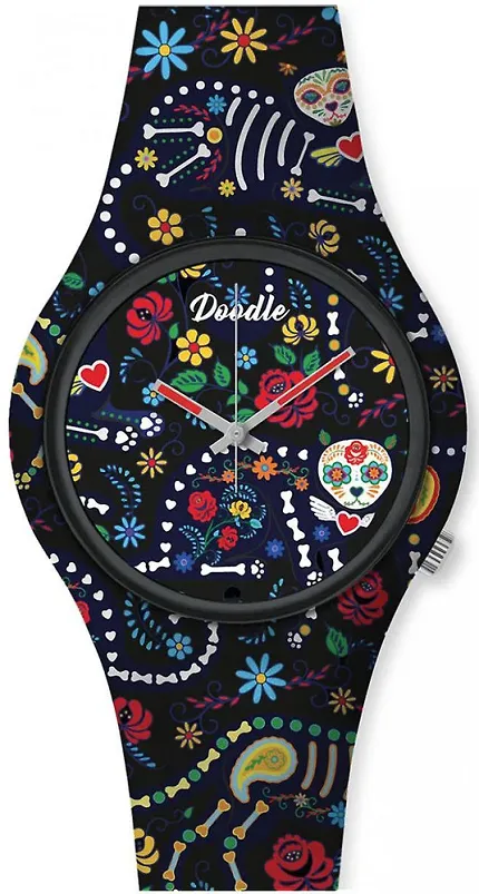 Doodle DO35014 Doodle The Original ICONIC SANTA MUERTE DOODLE WATCH - zdjęcie 1