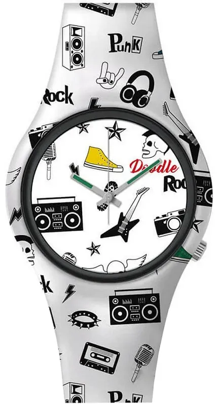 Doodle DO35017 Doodle The Original 80s ROCK DOODLE WATCH - zdjęcie 1