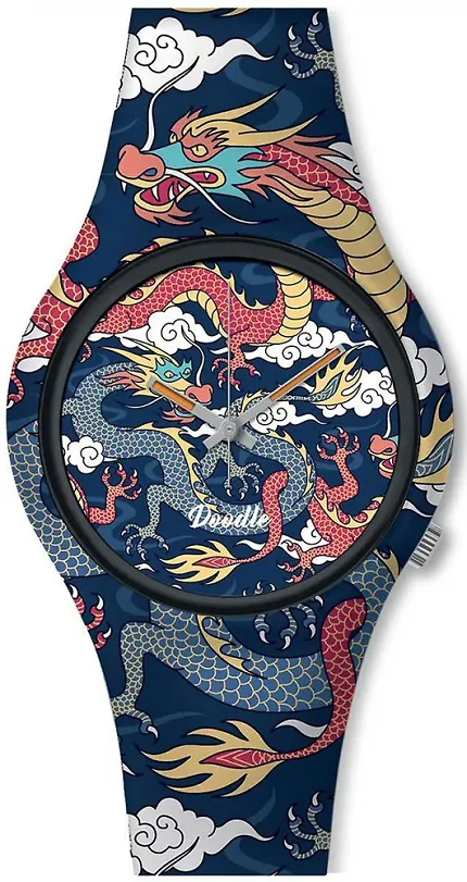 Doodle DO42002 Doodle The Original DRAGON FIGHTER DOODLE WATCH - zdjęcie 1