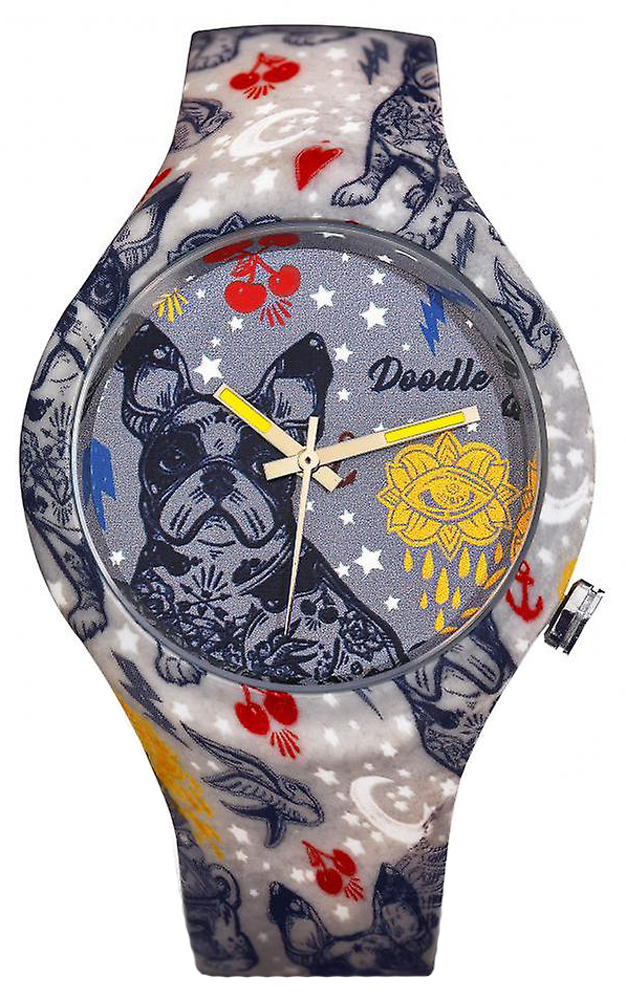 Doodle FRENCH BULLDOG DOODLE WATCH DOAR004