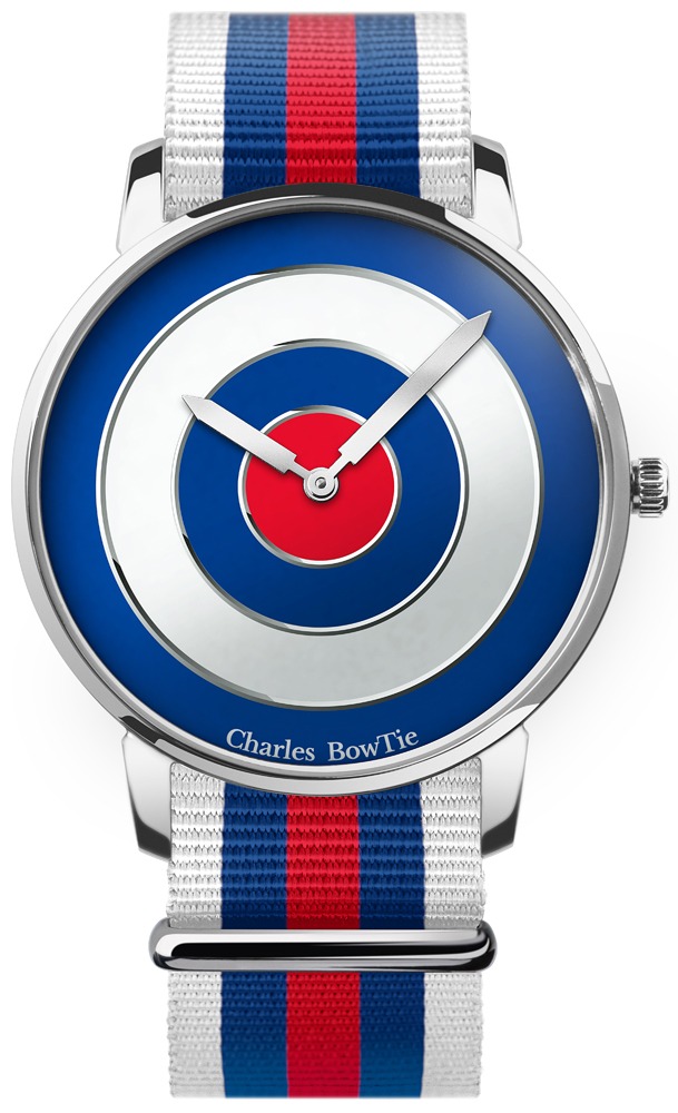 DOLSANB2 Roundel Collection fashion-modowy zegarek srebrny - miniatura 2