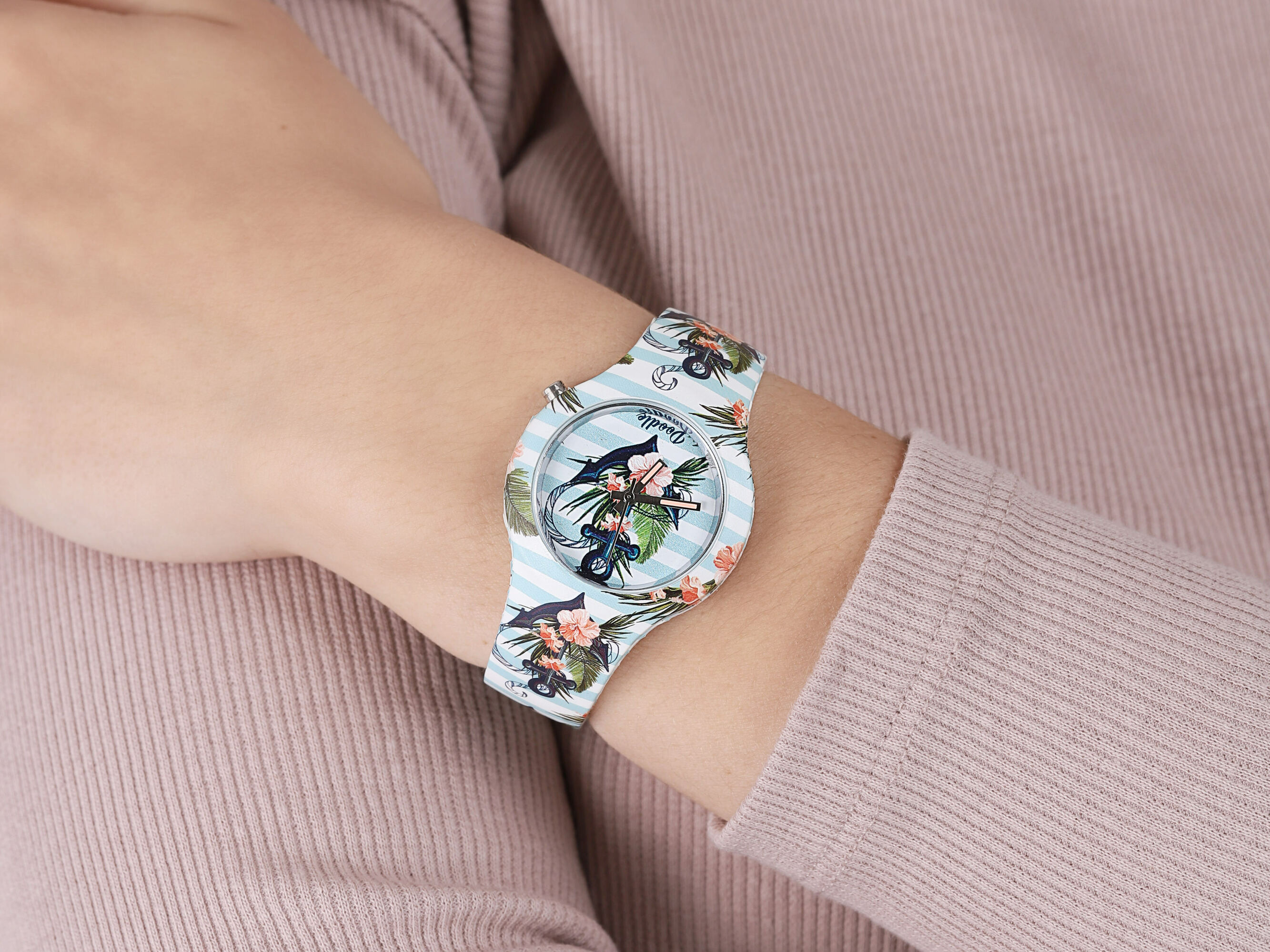 Doodle DO35007 SEASIDE ANCHOR DOODLE WATCH zegarek klasyczny Doodle The Original - miniatura 4