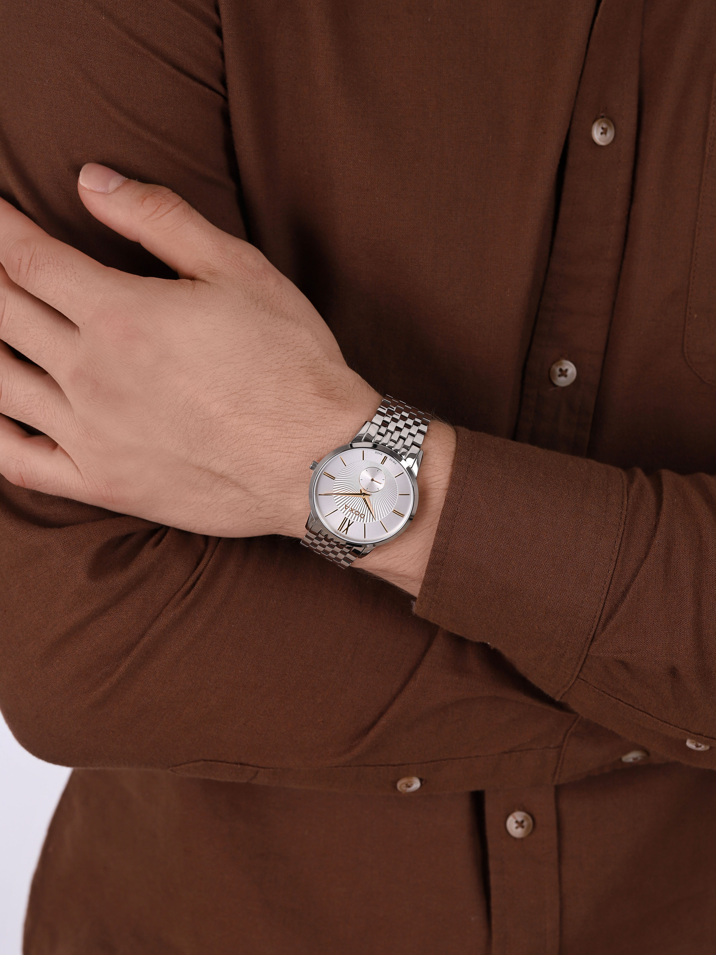 Doxa 105.10.022Y.10 zegarek klasyczny Slim Line - miniatura 3