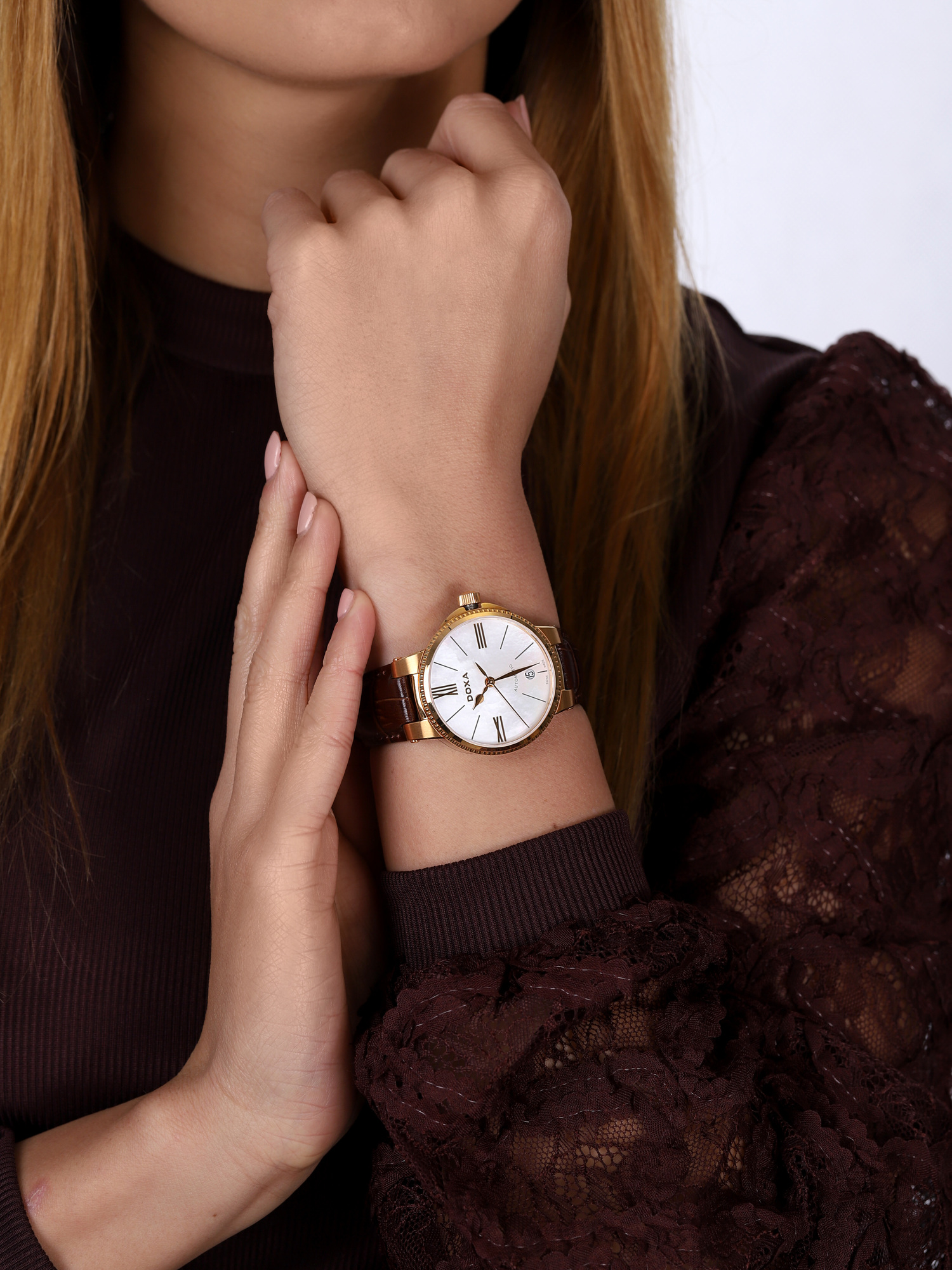 Doxa 130.95.052.02 zegarek klasyczny Il Duca - miniatura 3