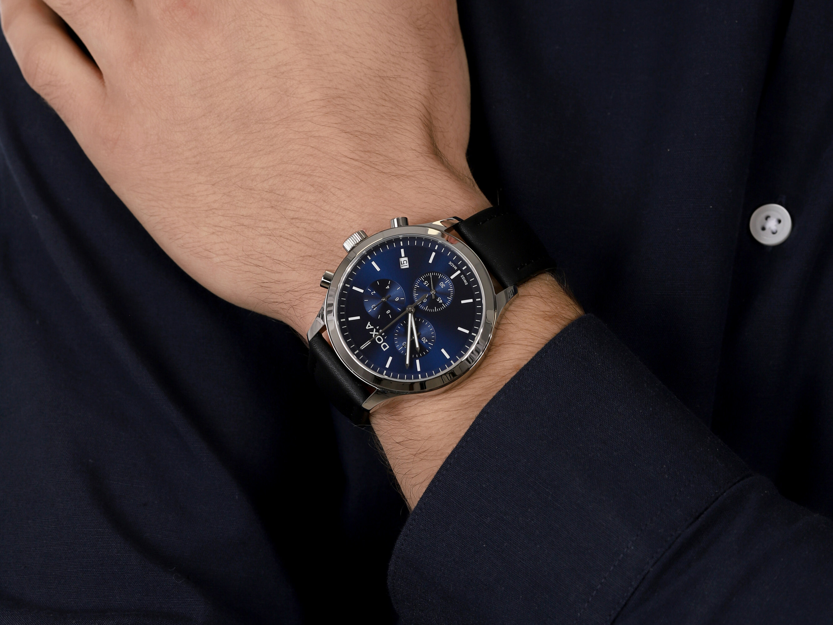 Doxa 165.10.201.01 zegarek męski D-Chrono - miniatura 4