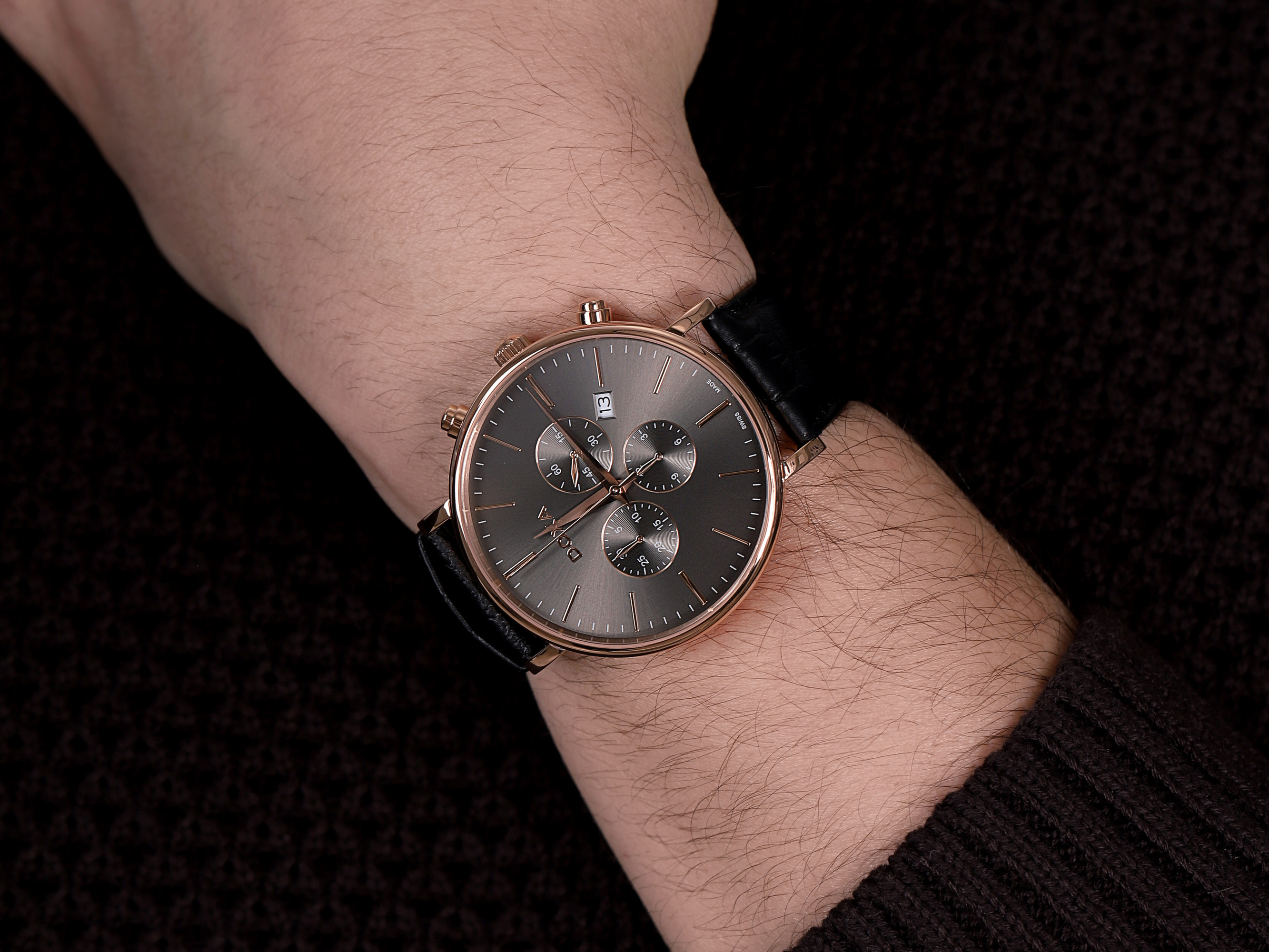 Doxa 172.90.121.01 zegarek męski D-Light - miniatura 4