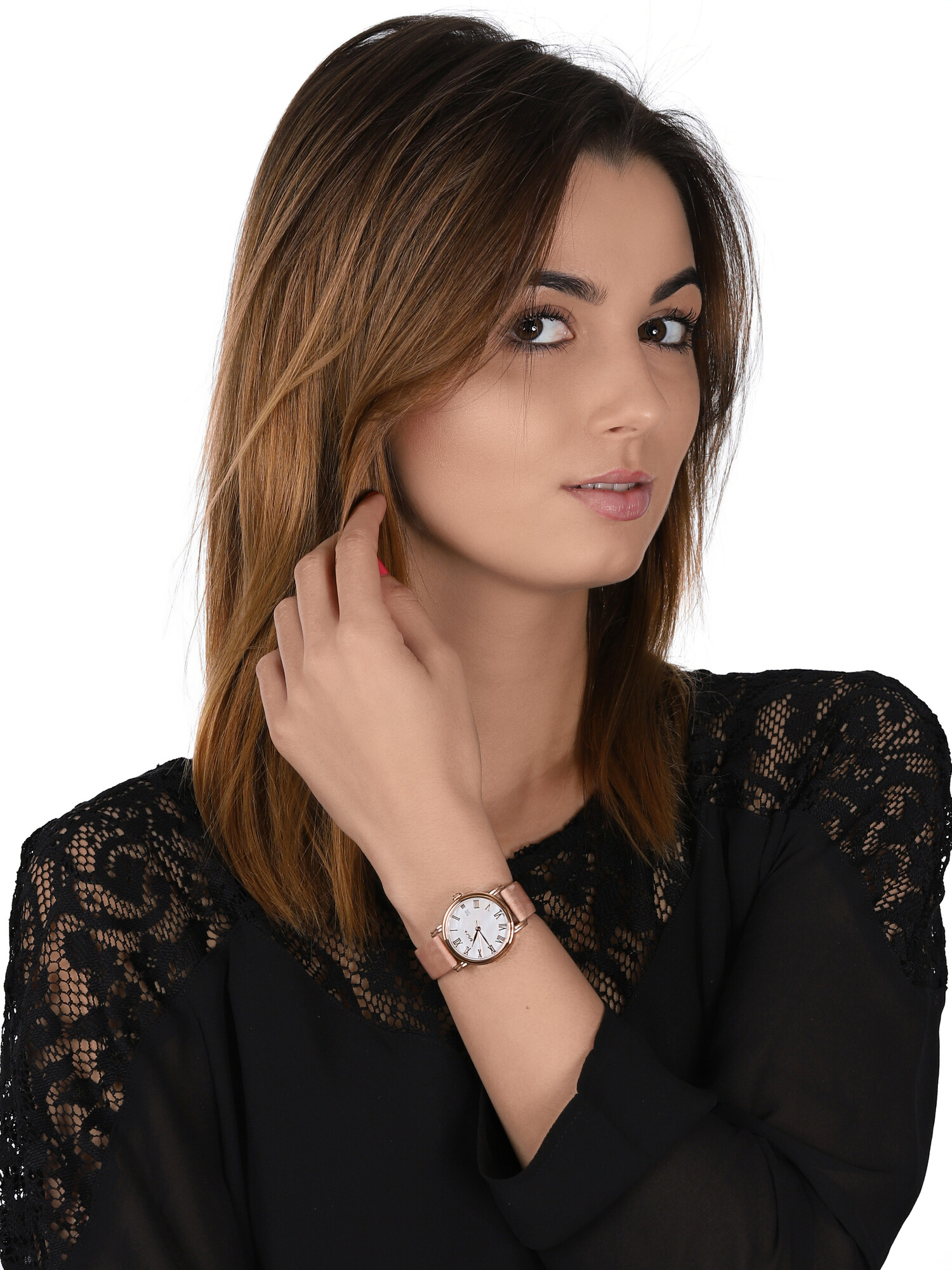 Doxa 222.95.052.80 Royal klasyczny zegarek złoty - miniatura 2