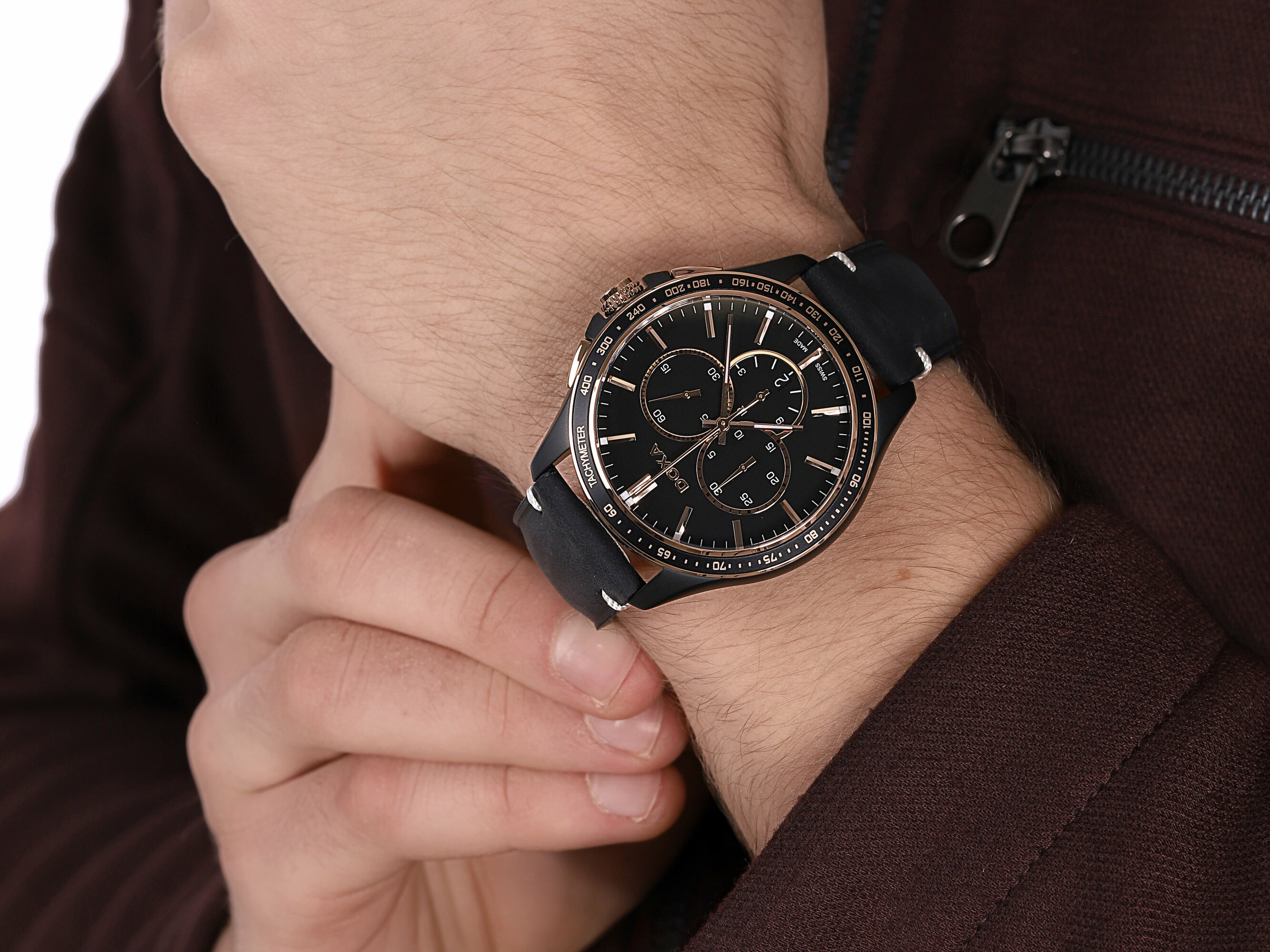 Doxa 287.70R.101.01 zegarek męski Trofeo - miniatura 4