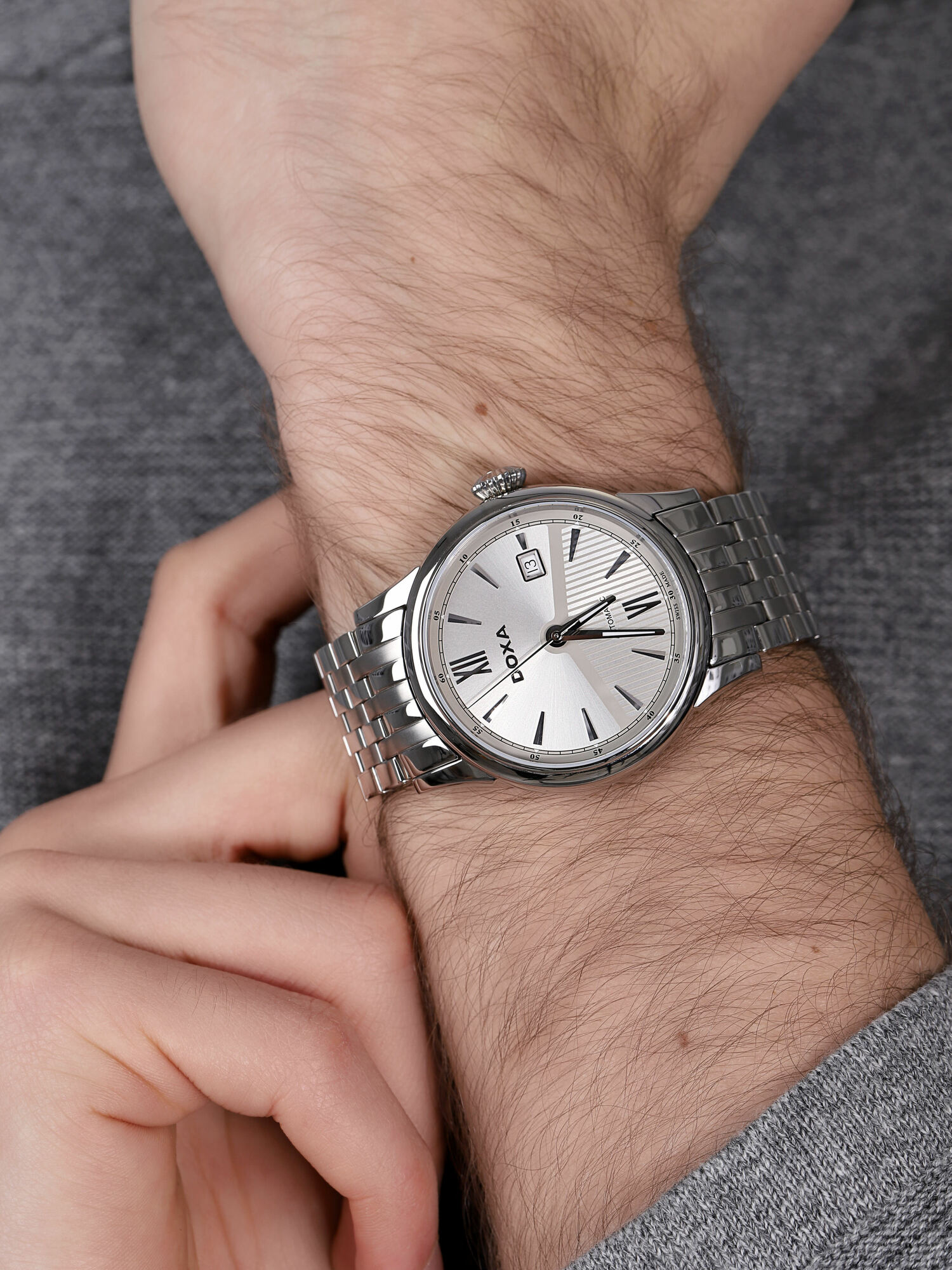 Doxa 624.10.022.10 męski zegarek Vintage bransoleta - miniatura 3