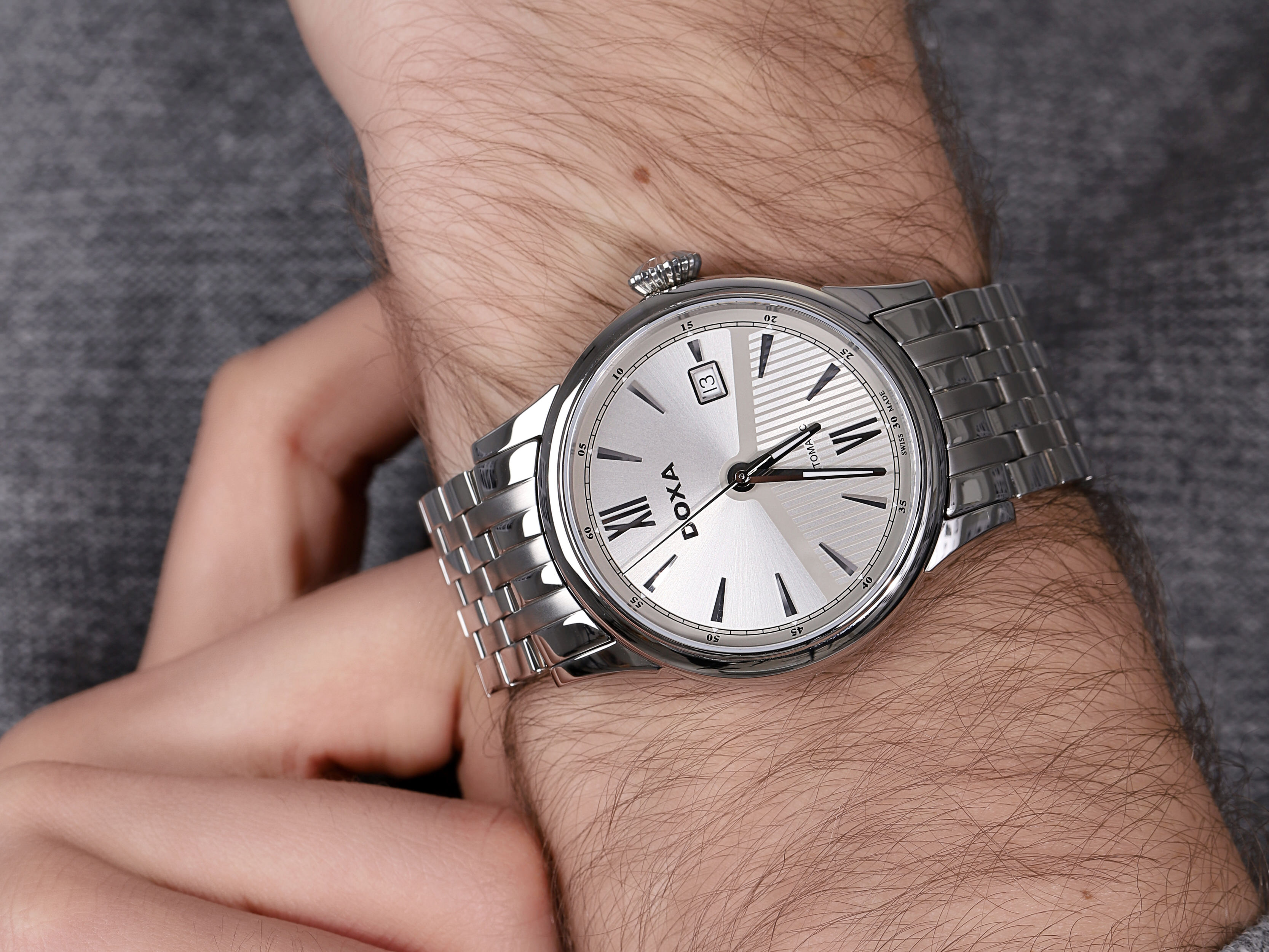 Doxa 624.10.022.10 zegarek męski Vintage - miniatura 4