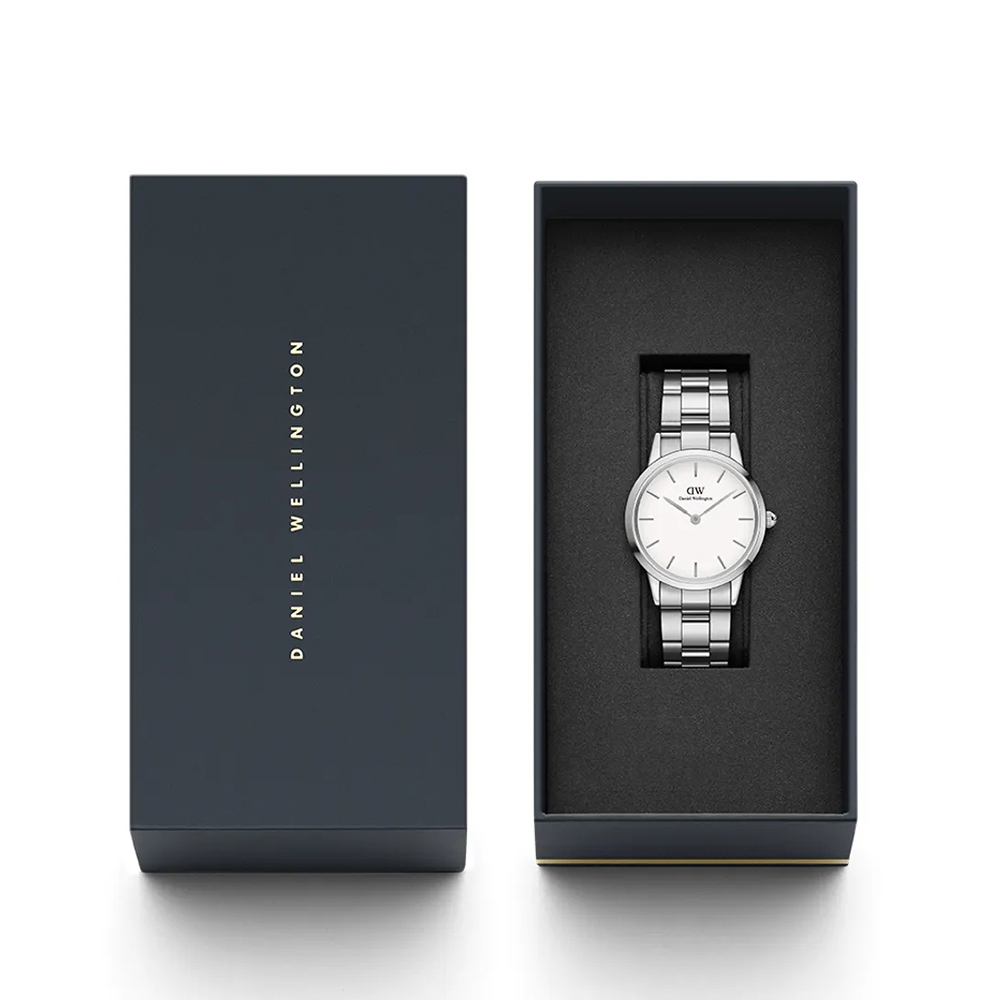 DW00100205 Iconic zegarek damski klasyczny mineralne - miniatura 7