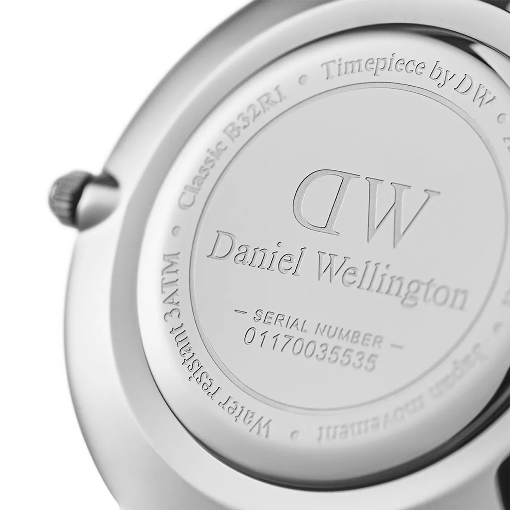 DW00100284 zegarek różowe złoto klasyczny Petite pasek - miniatura 4
