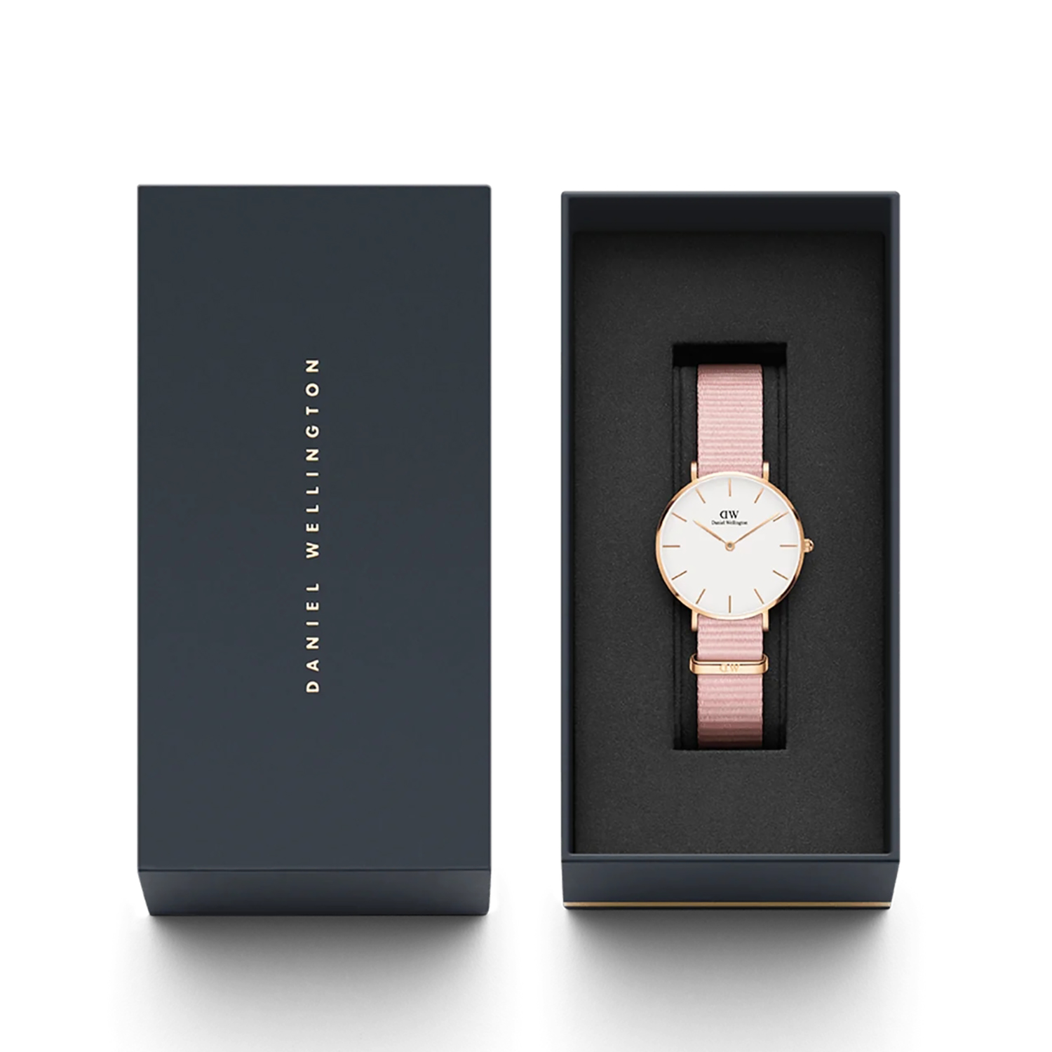 DW00100360 zegarek różowe złoto klasyczny Classic pasek - miniatura 5