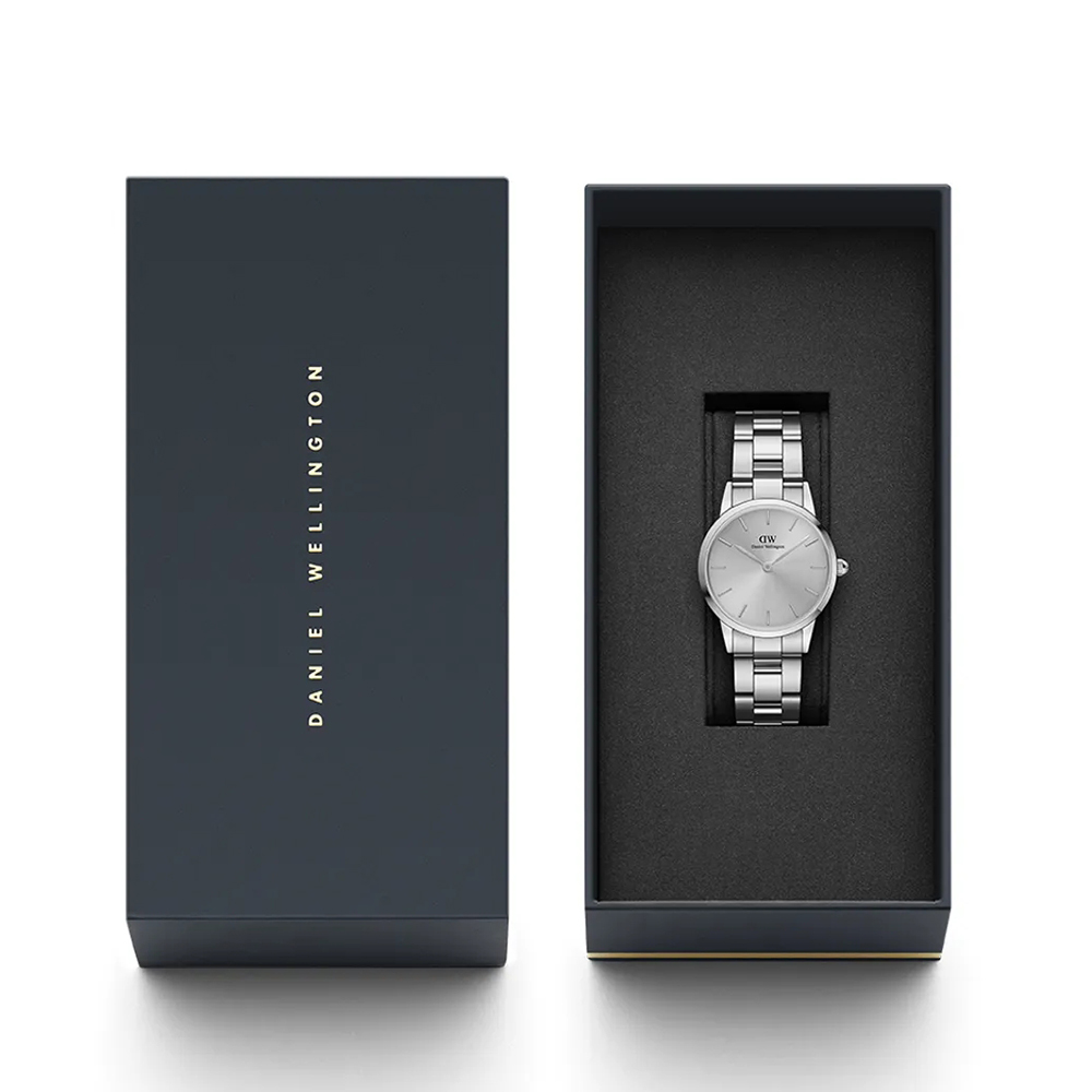 DW00100402 Iconic zegarek damski klasyczny mineralne - miniatura 7