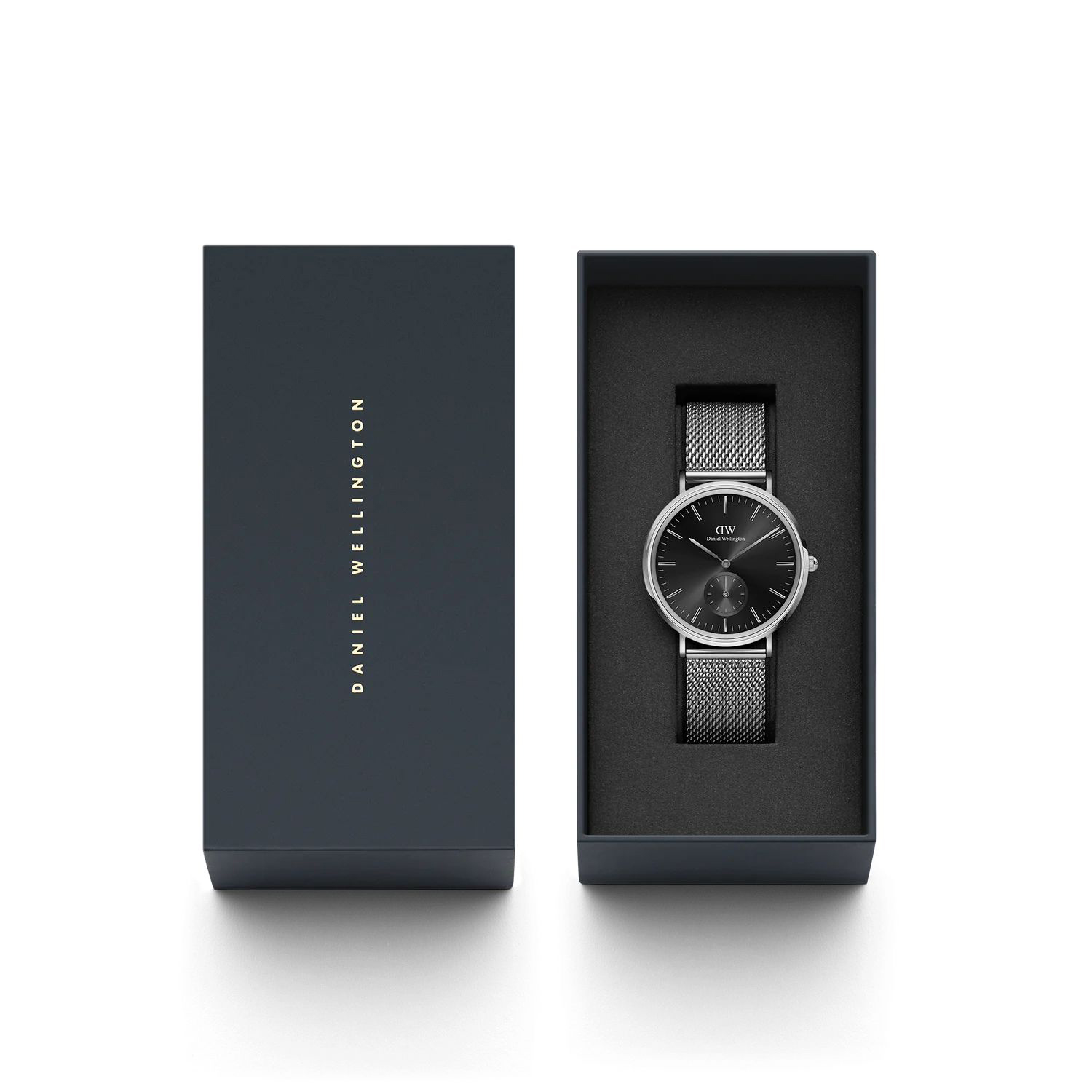DW00100711 zegarek szary klasyczny Classic bransoleta