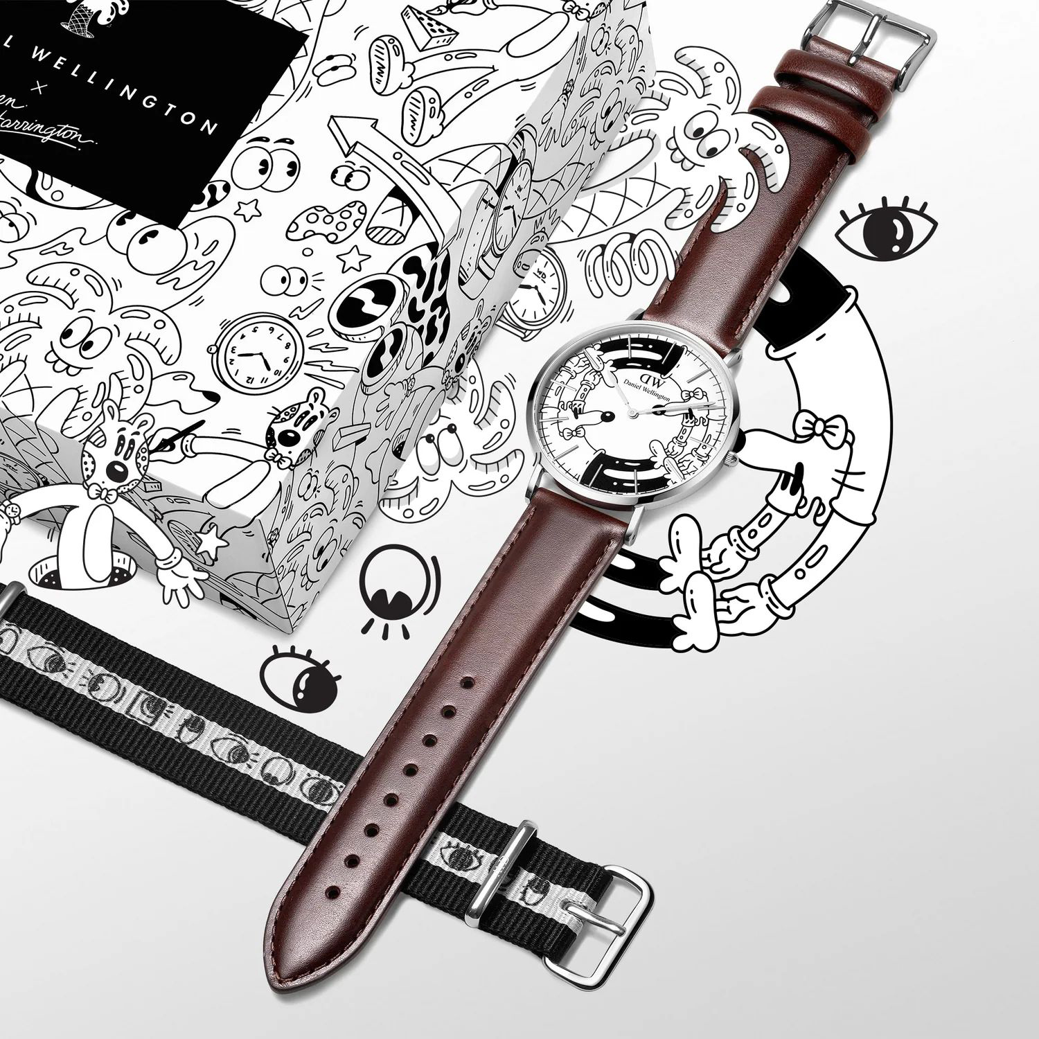 DW00501782 damski zegarek Classic pasek - miniatura 7