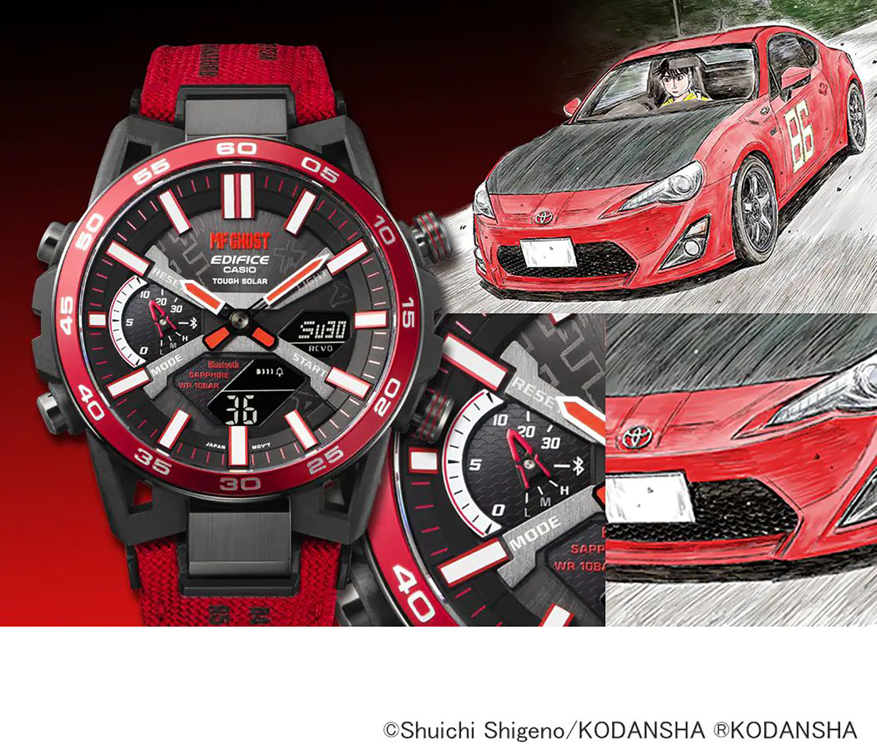 EDIFICE ECB-2000MFG-1AEF zegarek męski EDIFICE Premium - miniatura 2