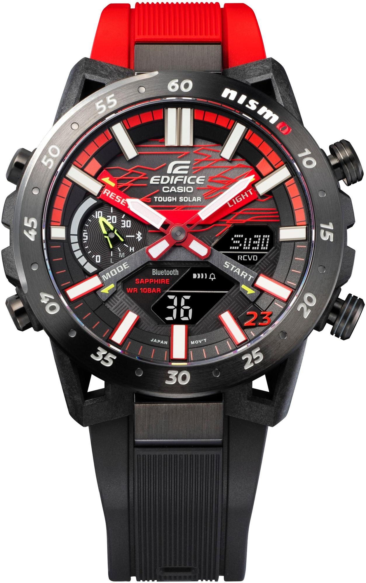 EDIFICE ECB-2000NIS-1AER męski zegarek EDIFICE Premium pasek - miniatura 3