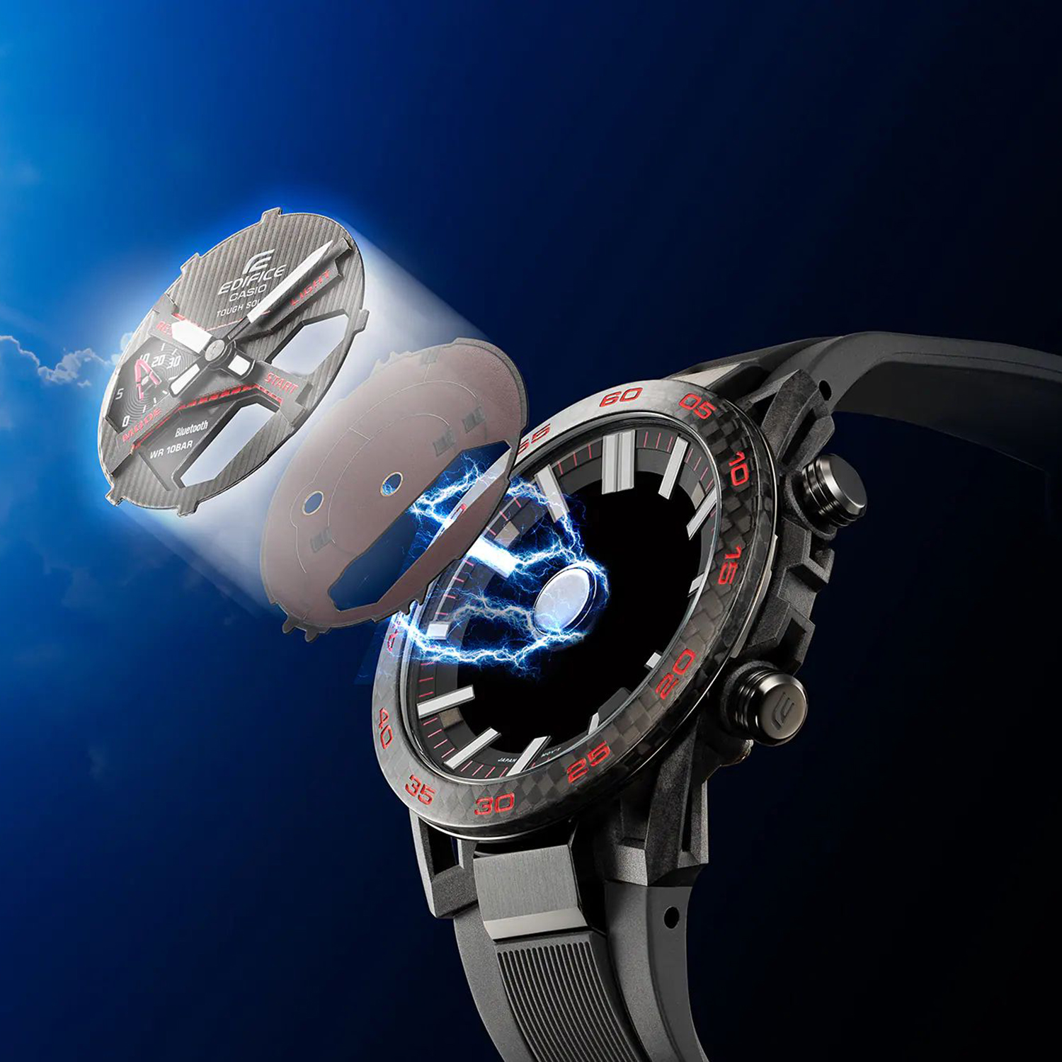 EDIFICE ECB-2000PB-1AEF męski zegarek EDIFICE Premium - miniatura 6