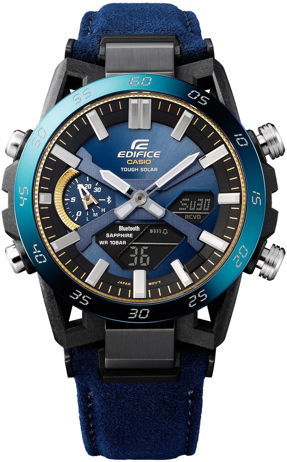 EDIFICE ECB-2000SS-2AER zegarek męski EDIFICE Premium