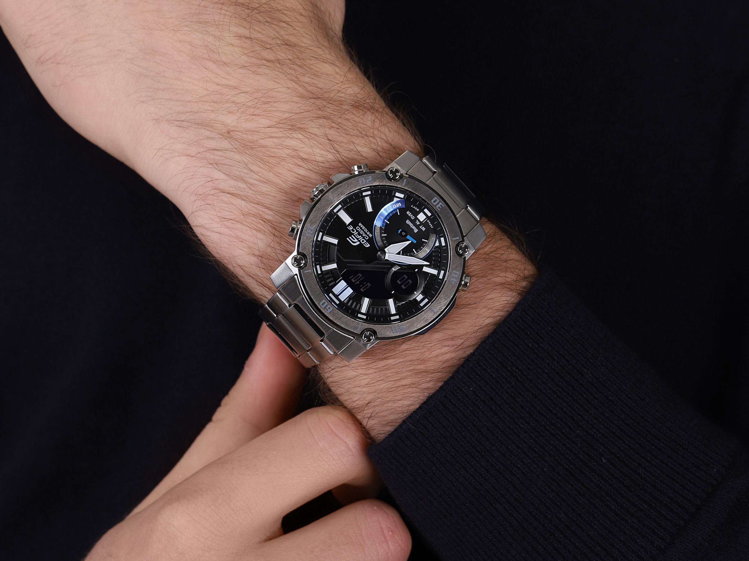 Edifice ECB-20DB-1AEF zegarek męski EDIFICE Premium - miniatura 4